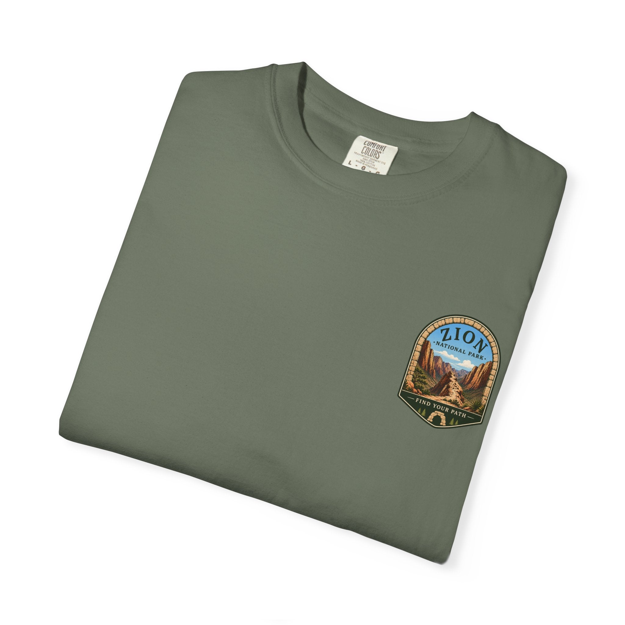 Angels Landing Zion National Park Vintage Graphic T-Shirt2
