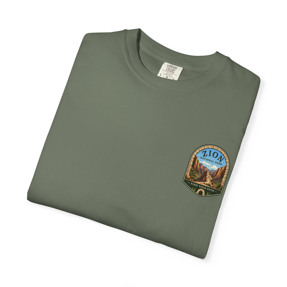 Angels Landing Zion National Park Vintage Graphic T-Shirt2