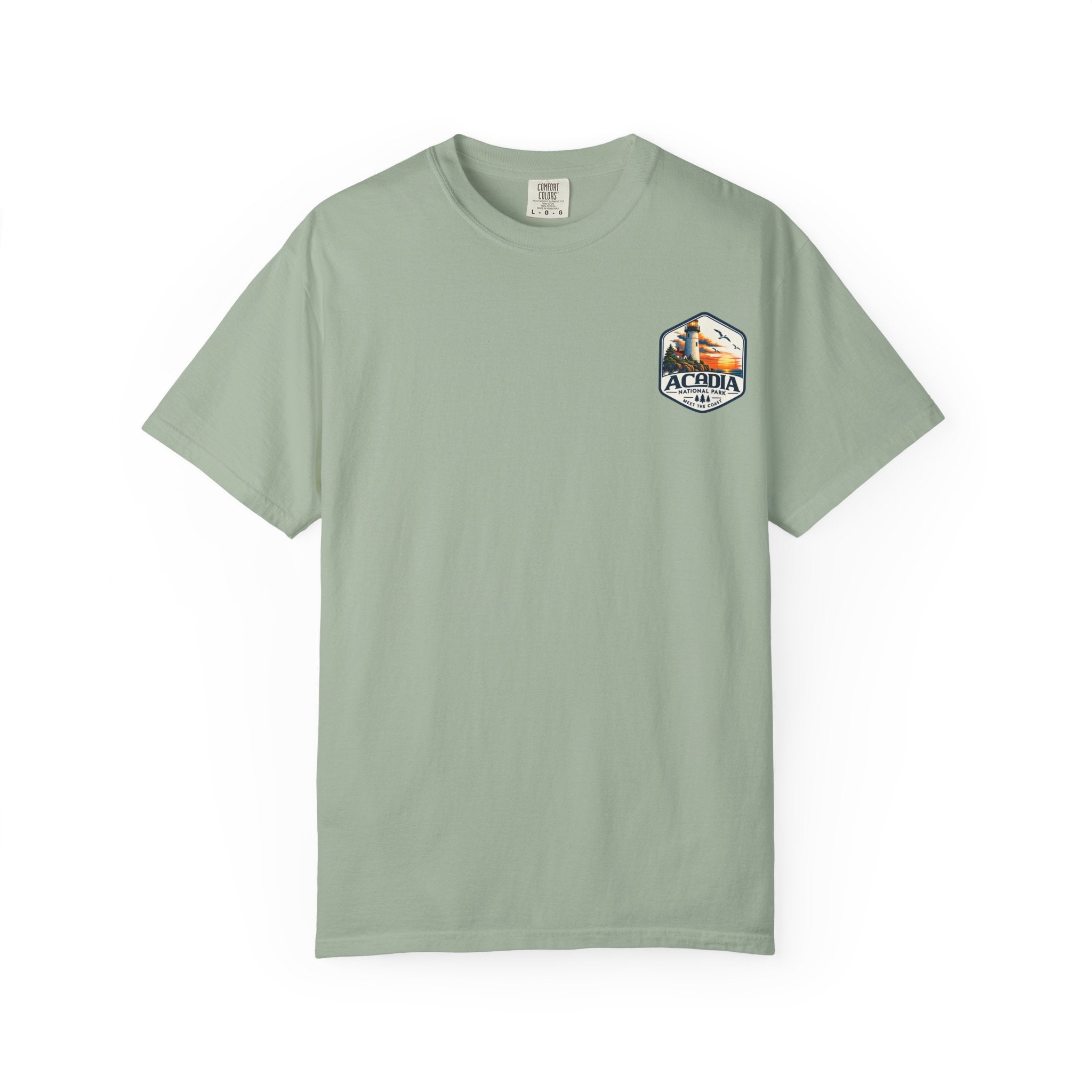 Acadia National Park Lighthouse Graphic T-Shirt