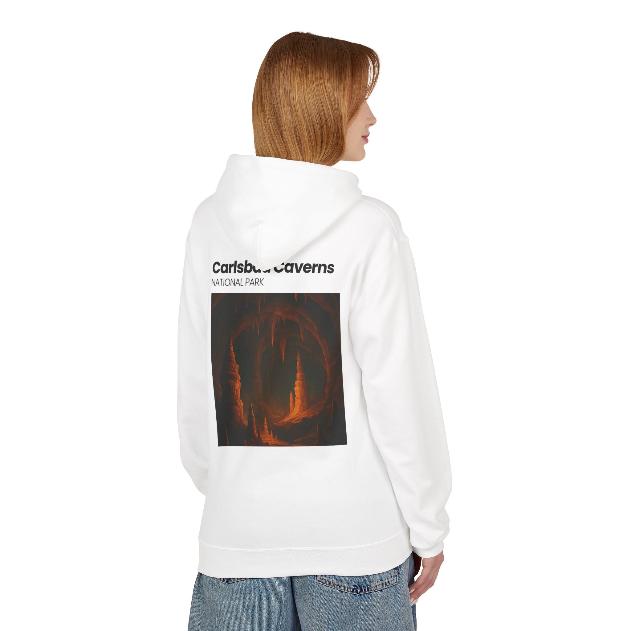 Carlsbad Caverns National Park Hoodie | Cave Stalactite Stalagmite Design