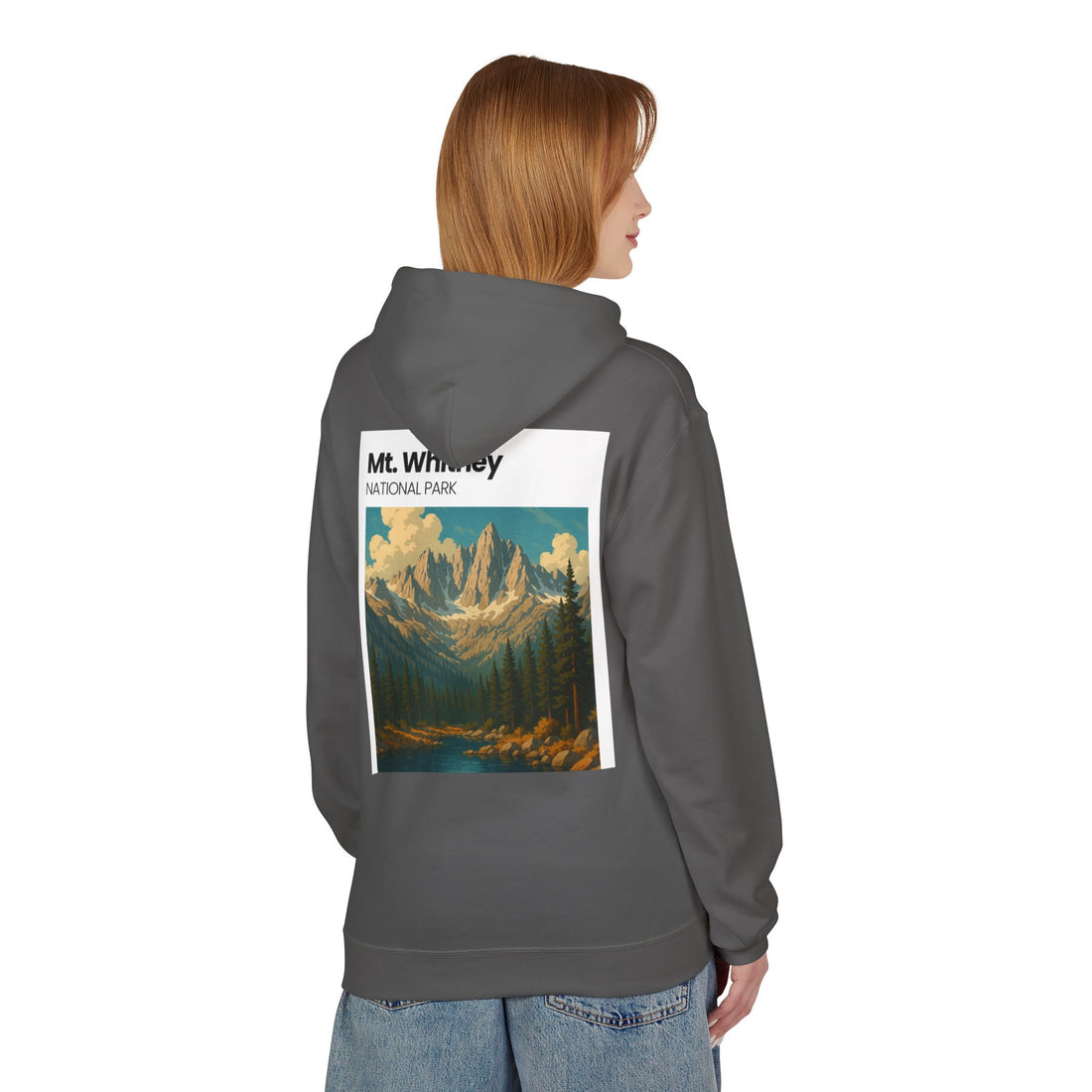 Mt. Whitney National Park hoodie | Mountain landscape sweatshirt