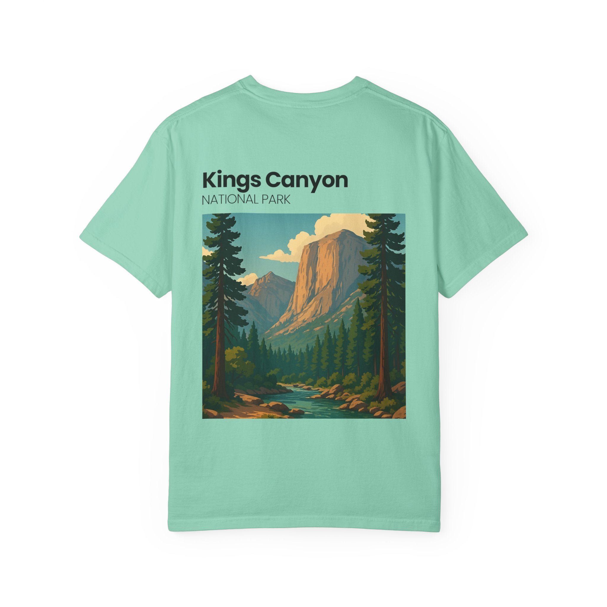 Kings Canyon National Park landscape T-Shirt | vintage park poster tee