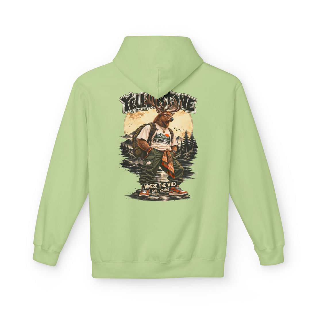 Yellowstone Elk – Where the Wild Still Roams Hoodie