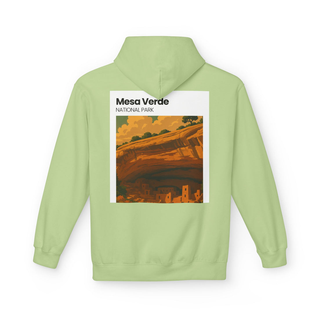 Mesa Verde National Park Hoodie | Cliff Dwelling Landscape Print