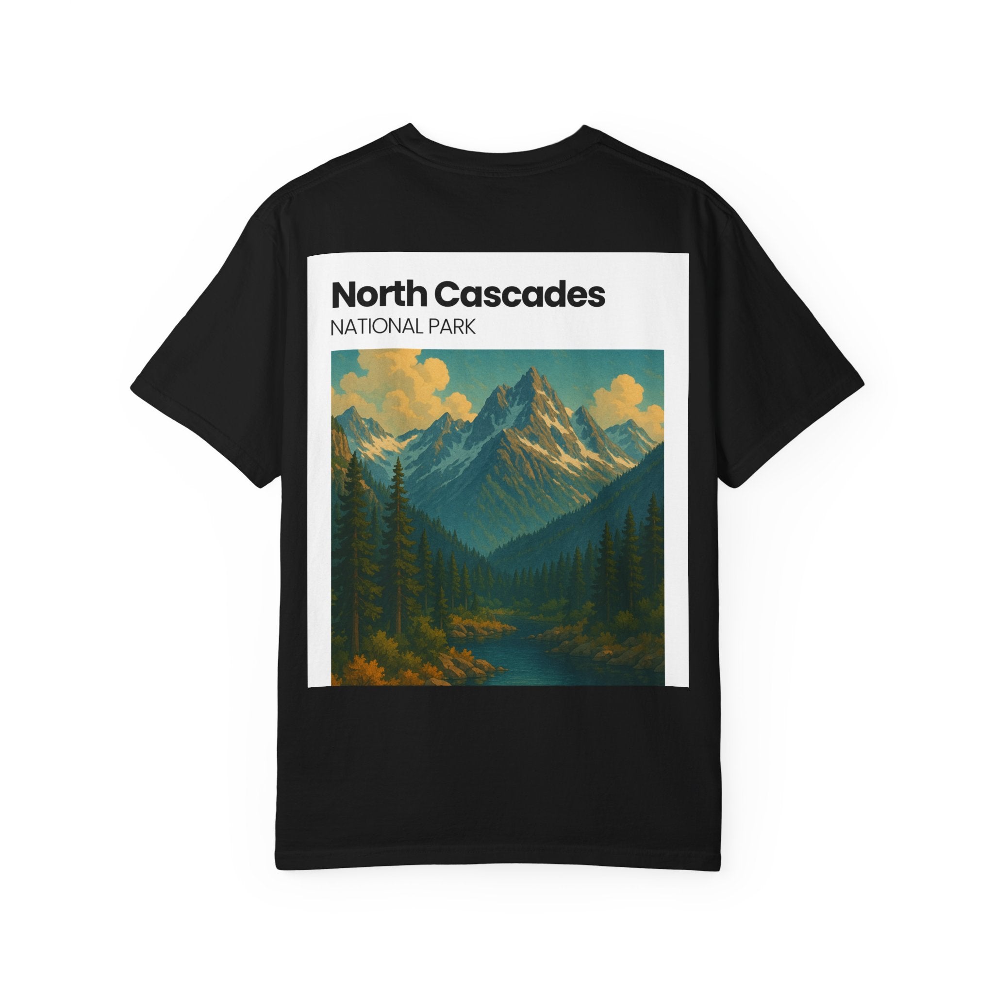 Vintage Lighthouse Illustration T-shirt | Small Chest Print, Coastal Nautical Tee