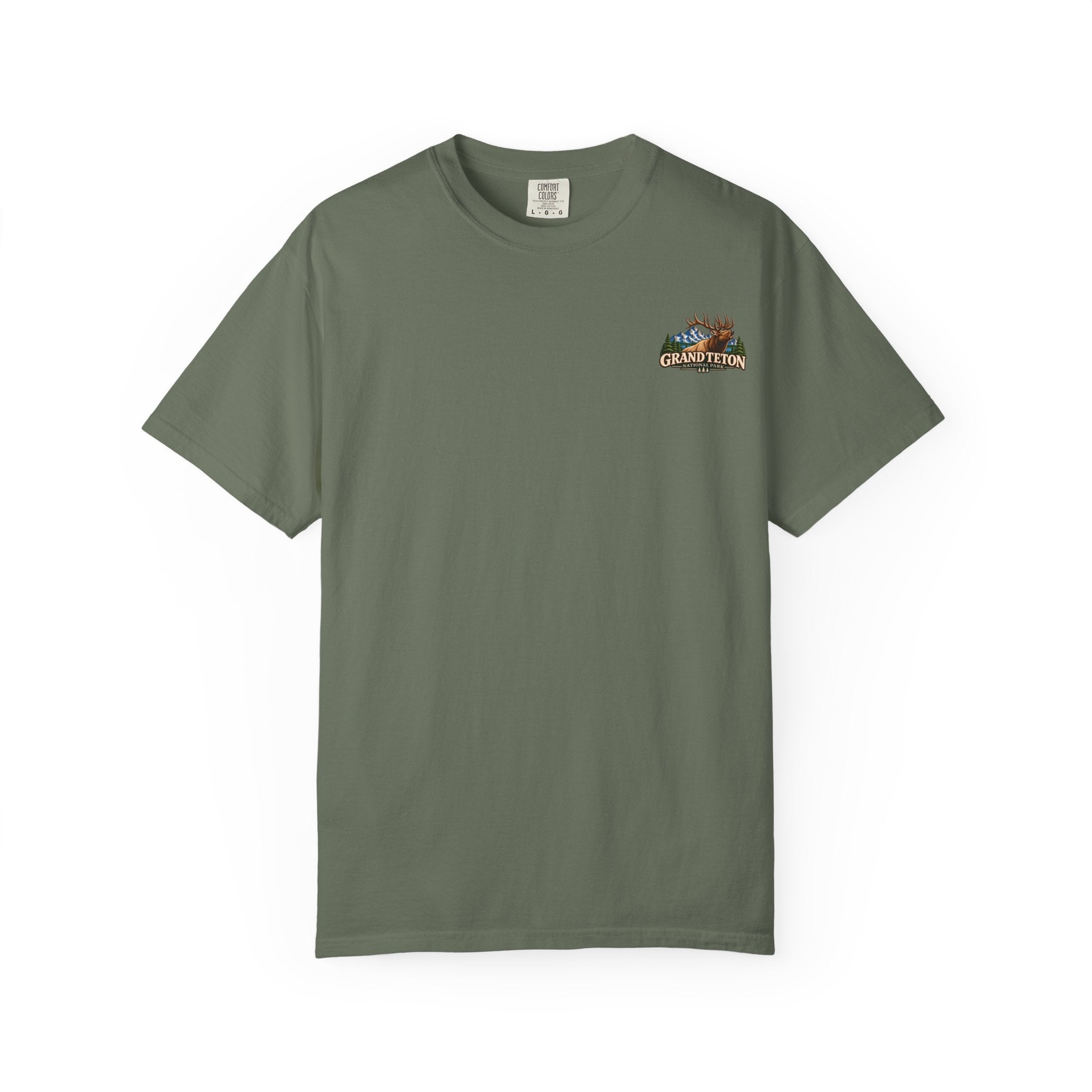 Grand Teton National Park Elk Graphic T-Shirt