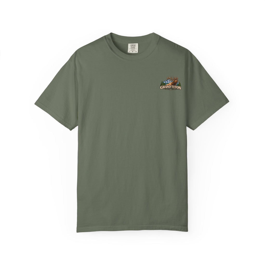 Grand Teton National Park Elk Graphic T-Shirt