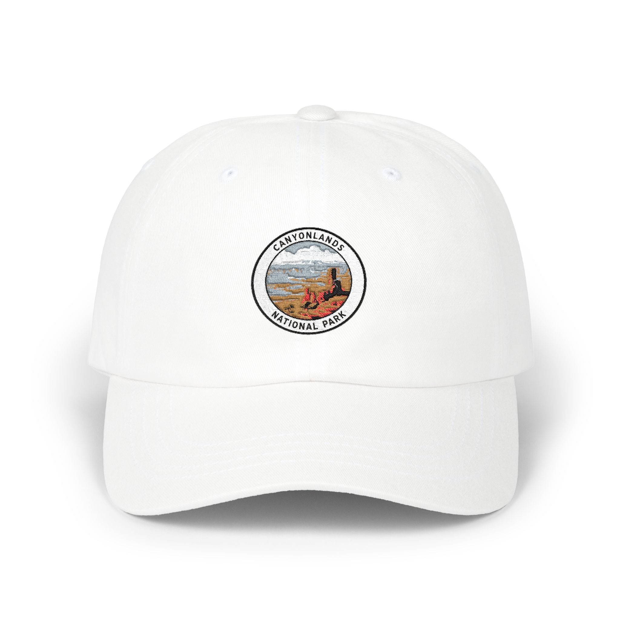 Mesa Arch Landscape Dad Cap | National Park Hiking Patch Hat