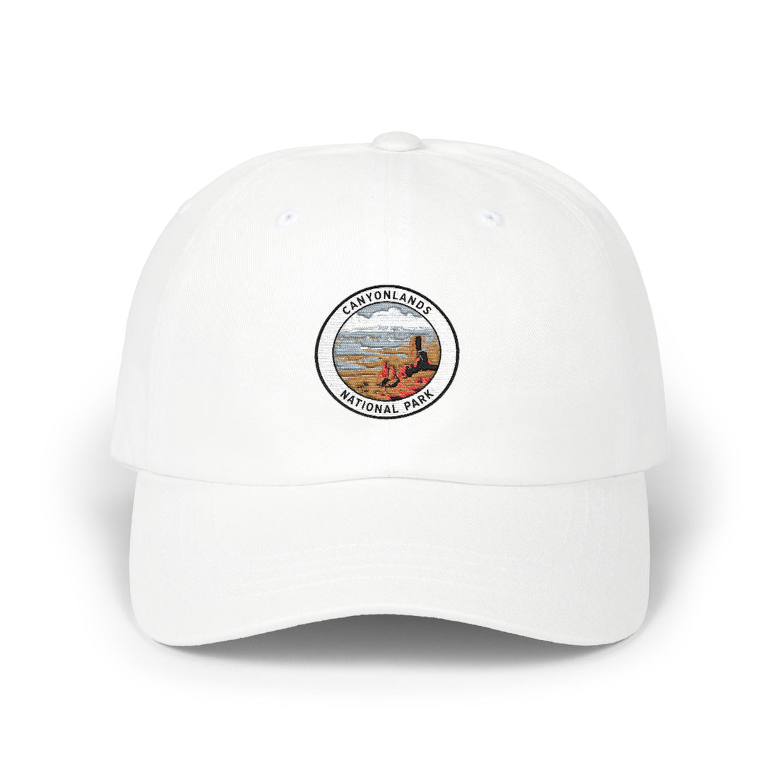 Mesa Arch Landscape Dad Cap | National Park Hiking Patch Hat