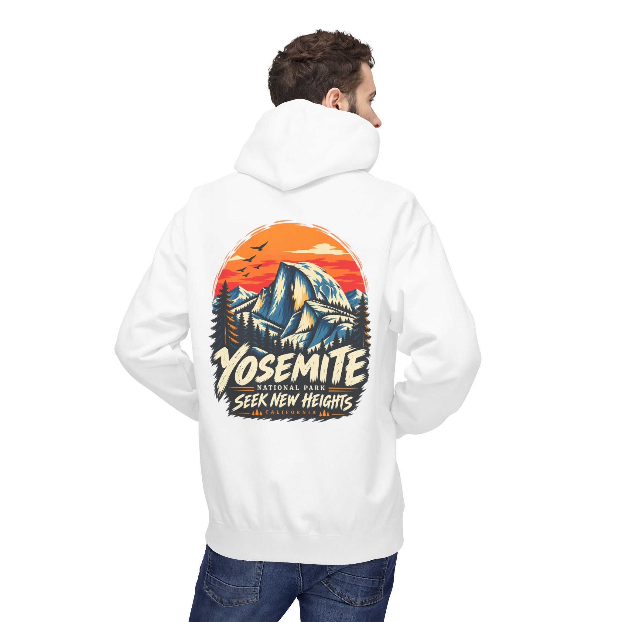 Yosemite National Park Half Dome – Seek New Heights Hoodie