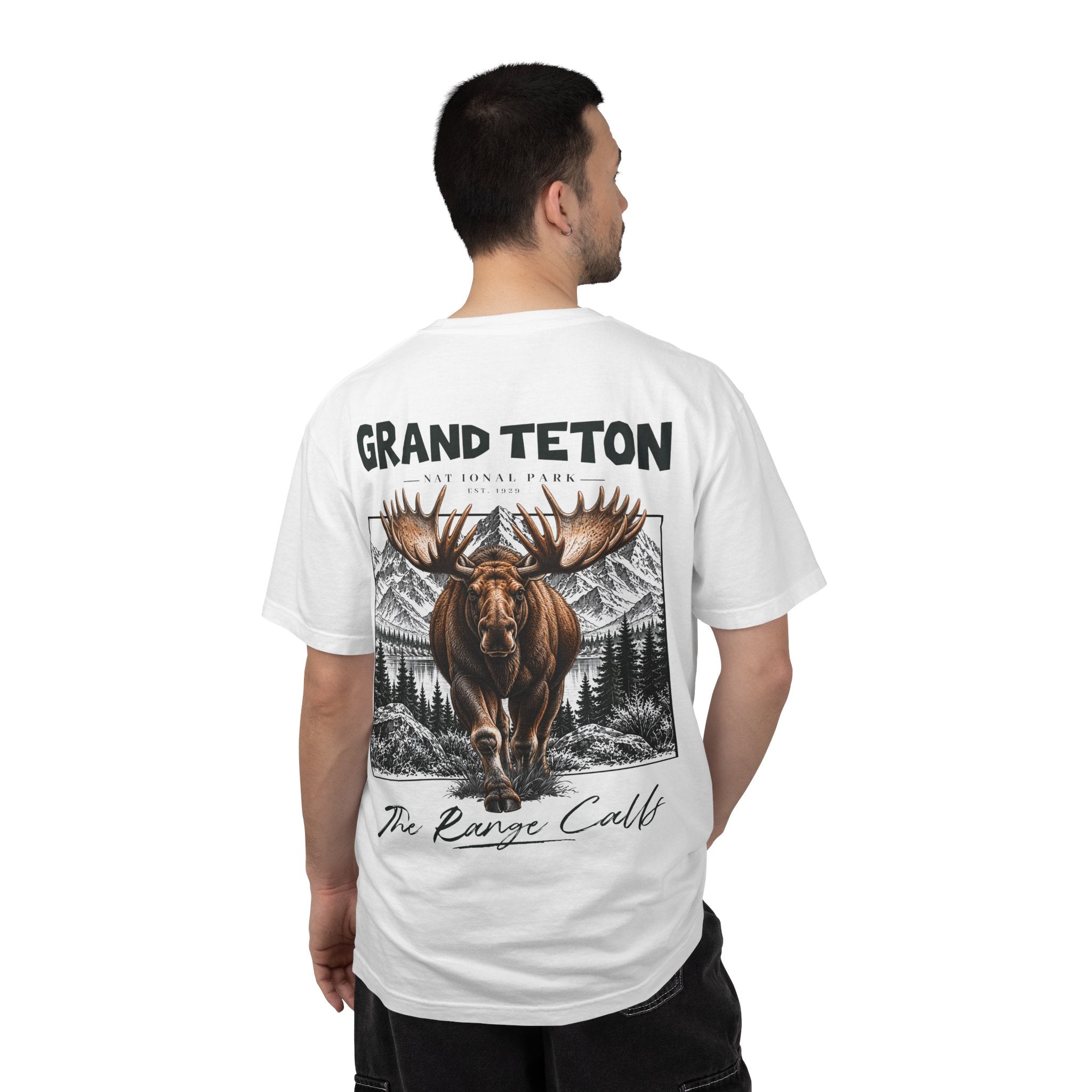 Grand Teton National Park Moose Graphic T-Shirt