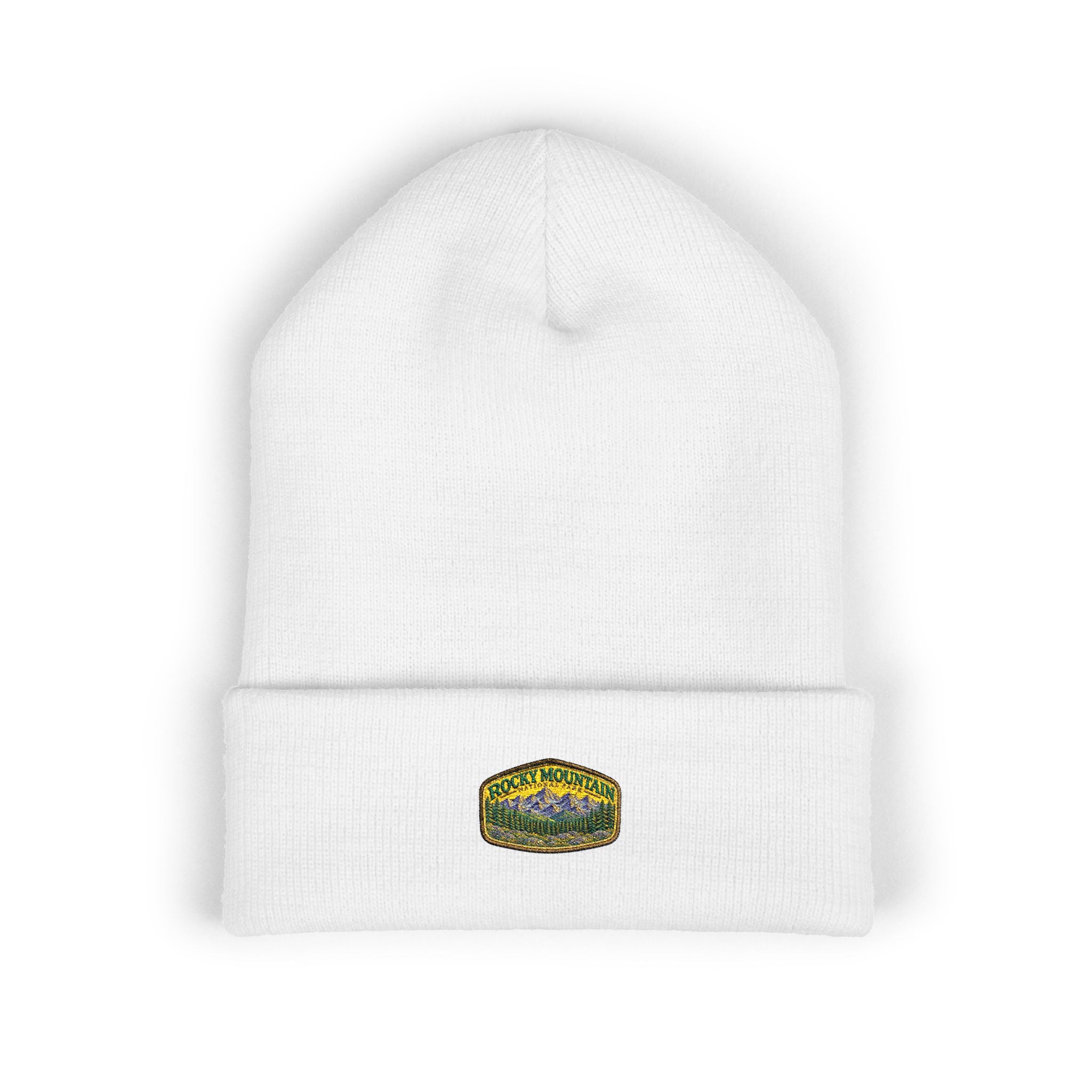 Rocky Mountain National Park Mountain Range Beanie Peak Arch Patch Logo