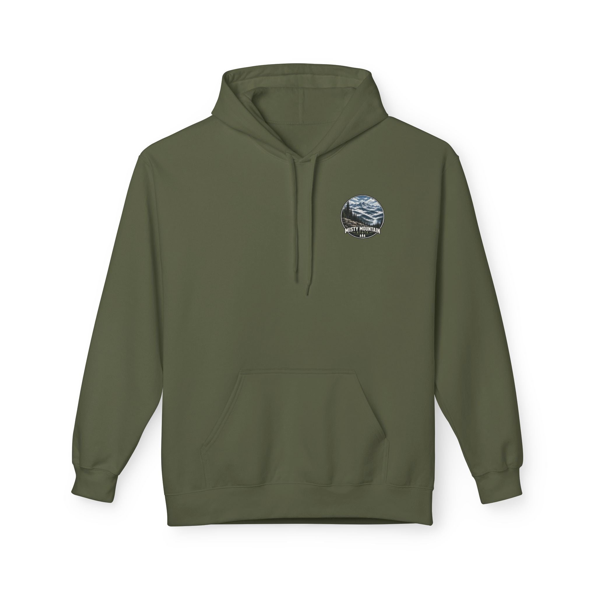 Great Smoky Mountains Misty Ridges Graphic hoodie