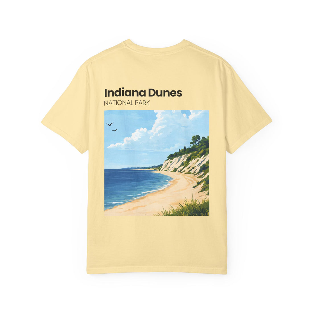 Indiana Dunes National Park Beach Scene T-Shirt | Scenic Nature Tee