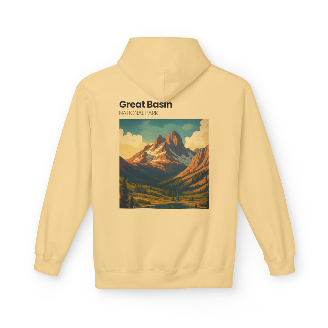 Great Basin National Park Hoodie | Vintage Landscape Pullover