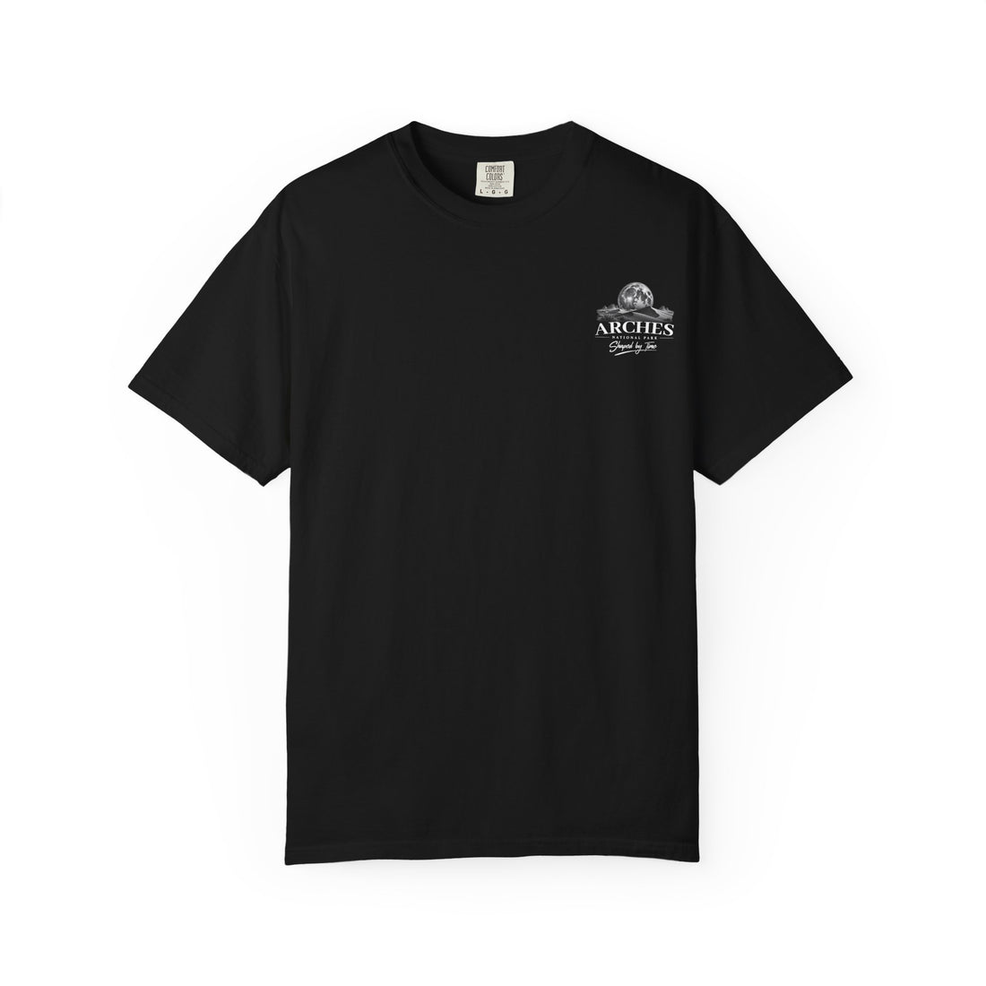 Arches National Park Desert Moon Graphic T-Shirt