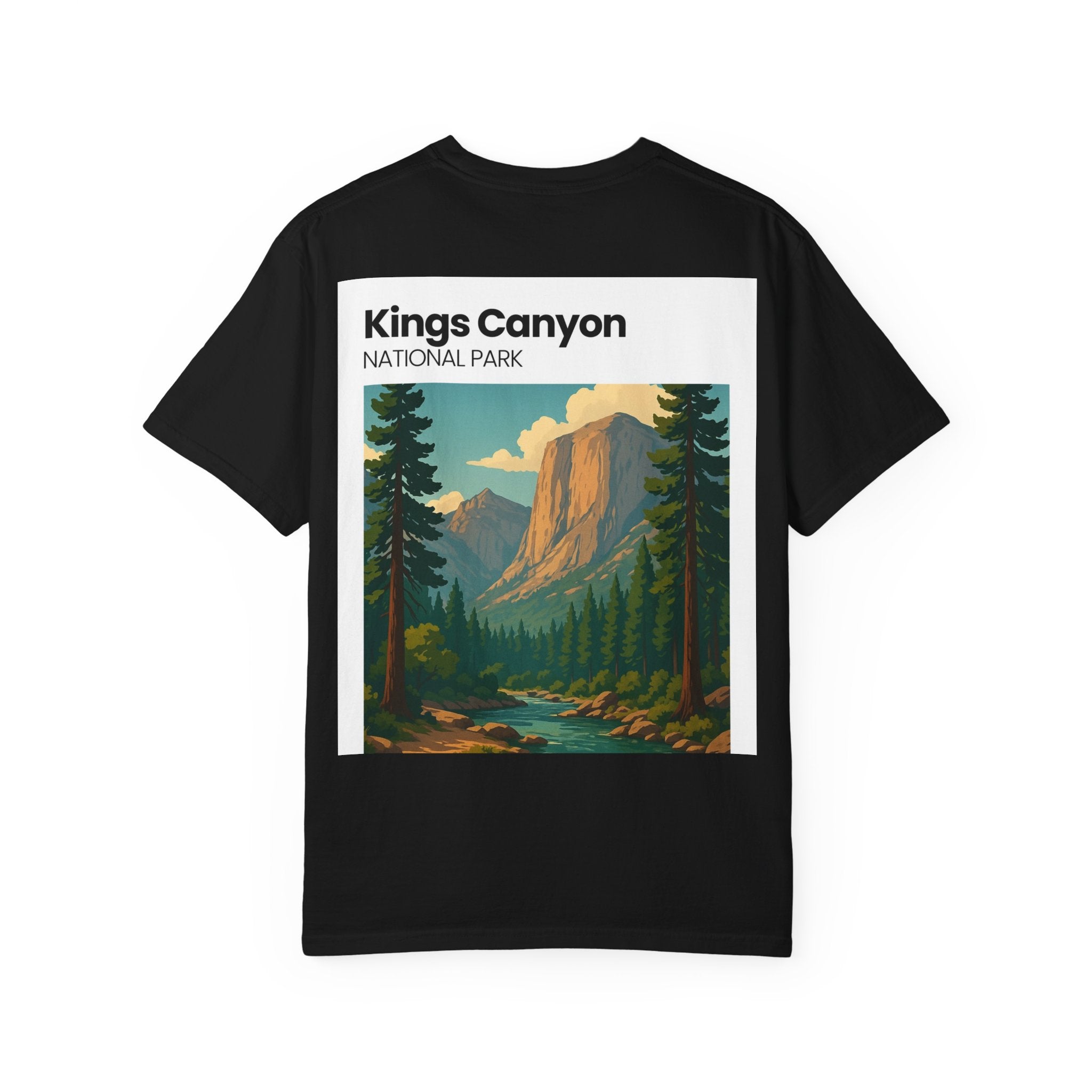 Kings Canyon National Park landscape T-Shirt | vintage park poster tee