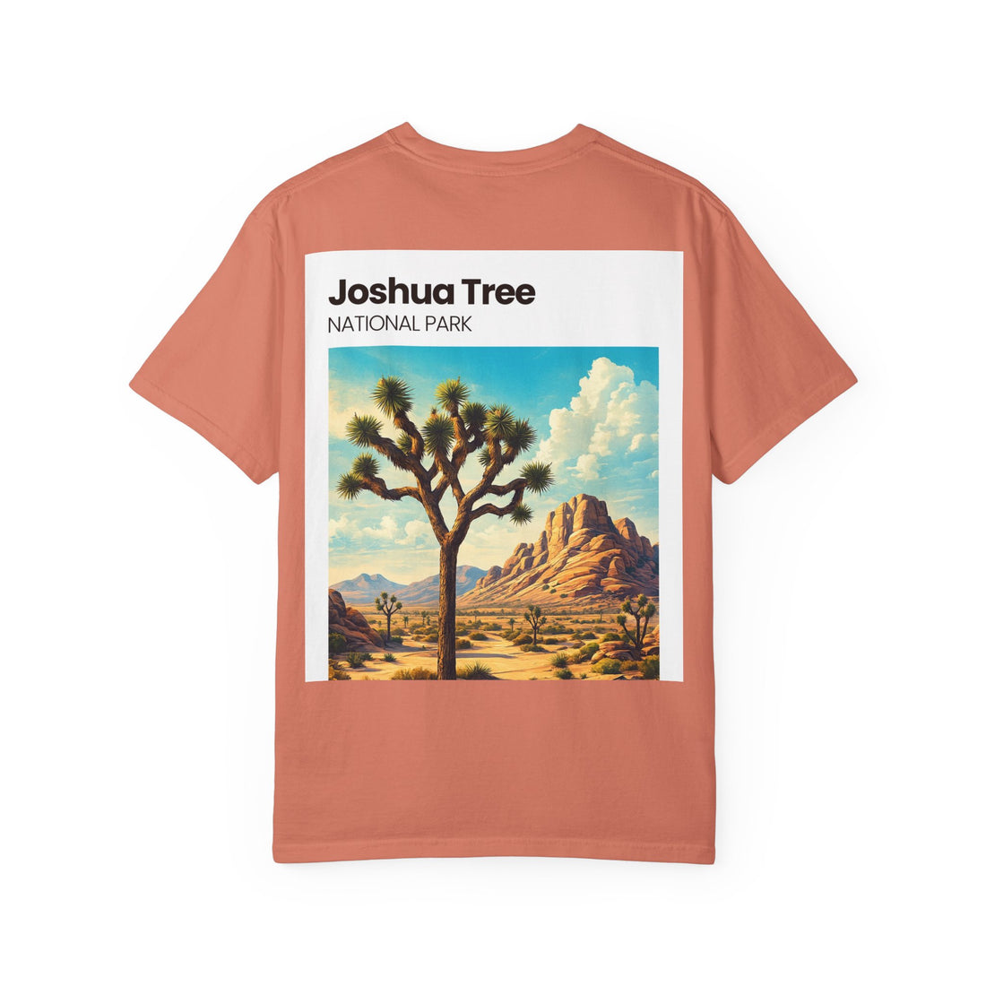 Joshua Tree National Park Vintage Landscape T-Shirt | Desert Scene Tee