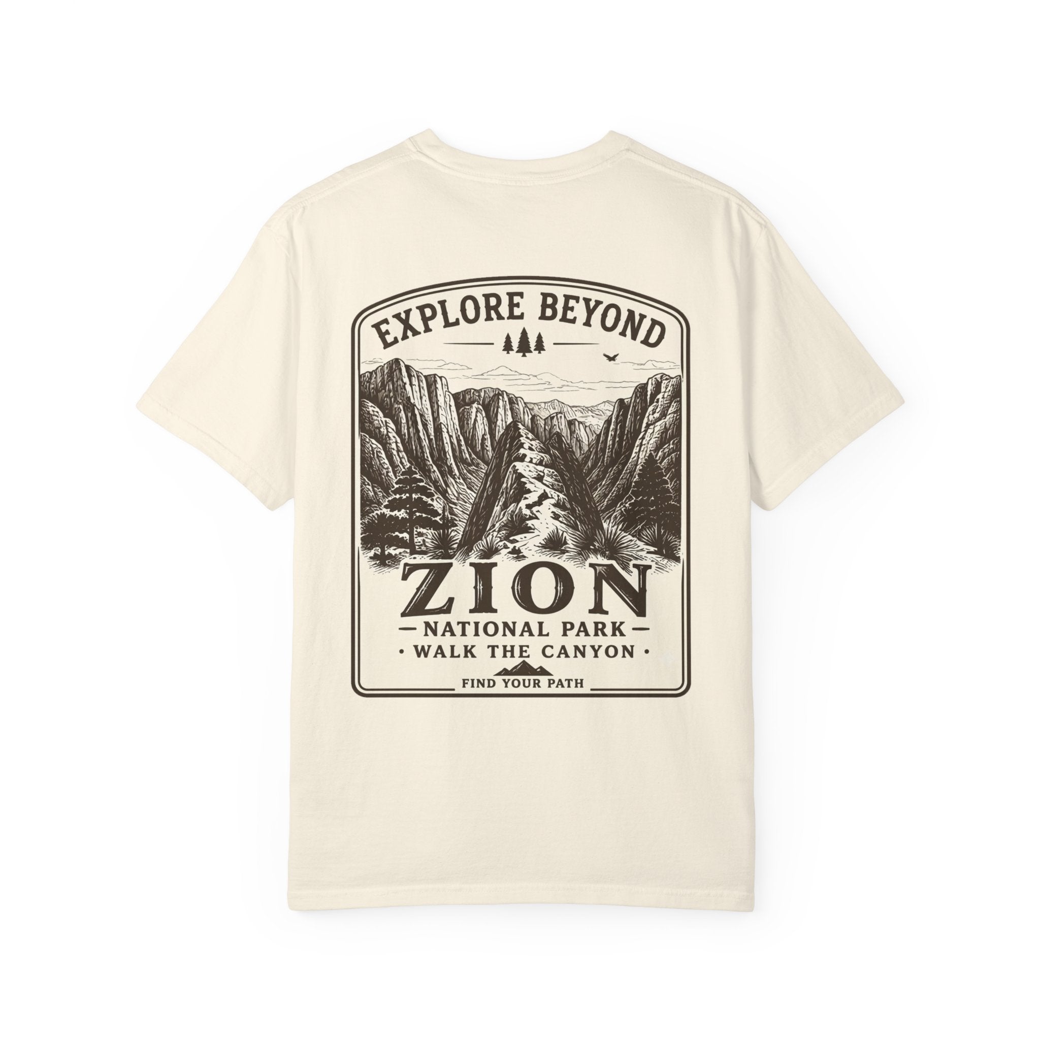 Angels Landing Zion National Park Vintage Graphic T-Shirt