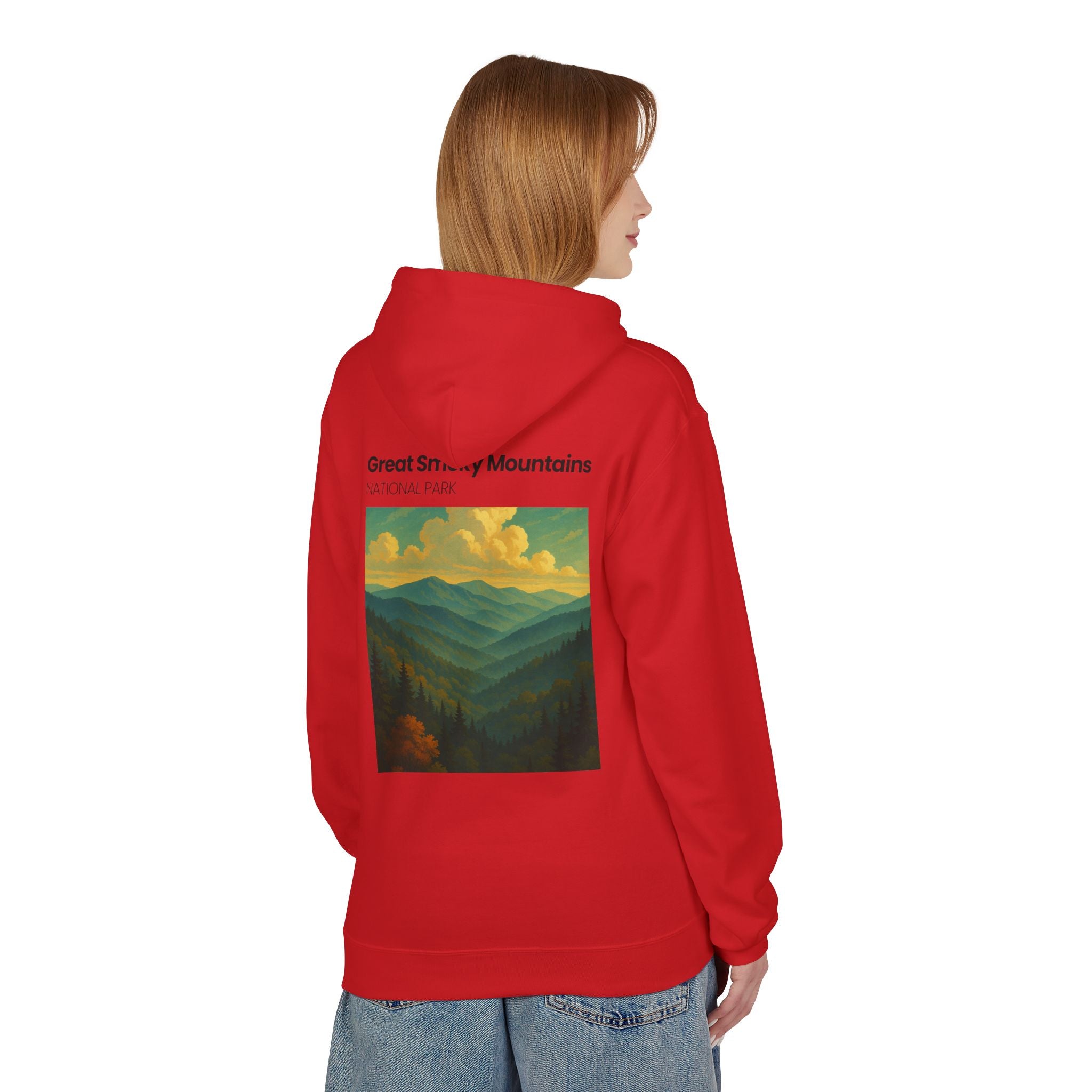 Great Smoky Mountains landscape hoodie | National Park pullover