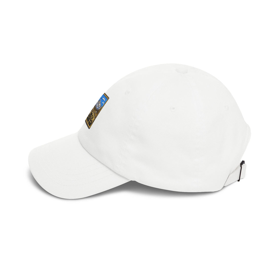 Grand Teton National Park Teton Peaks Square Logo Dad Cap