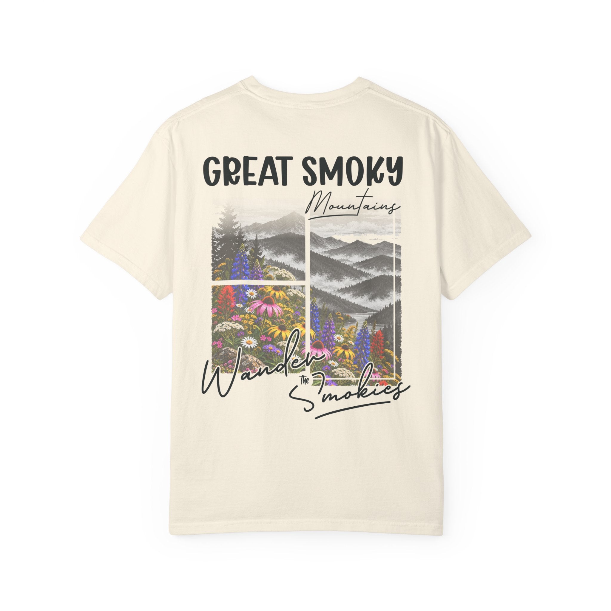 Great Smoky Mountains Wildflowers Graphic T-Shirt