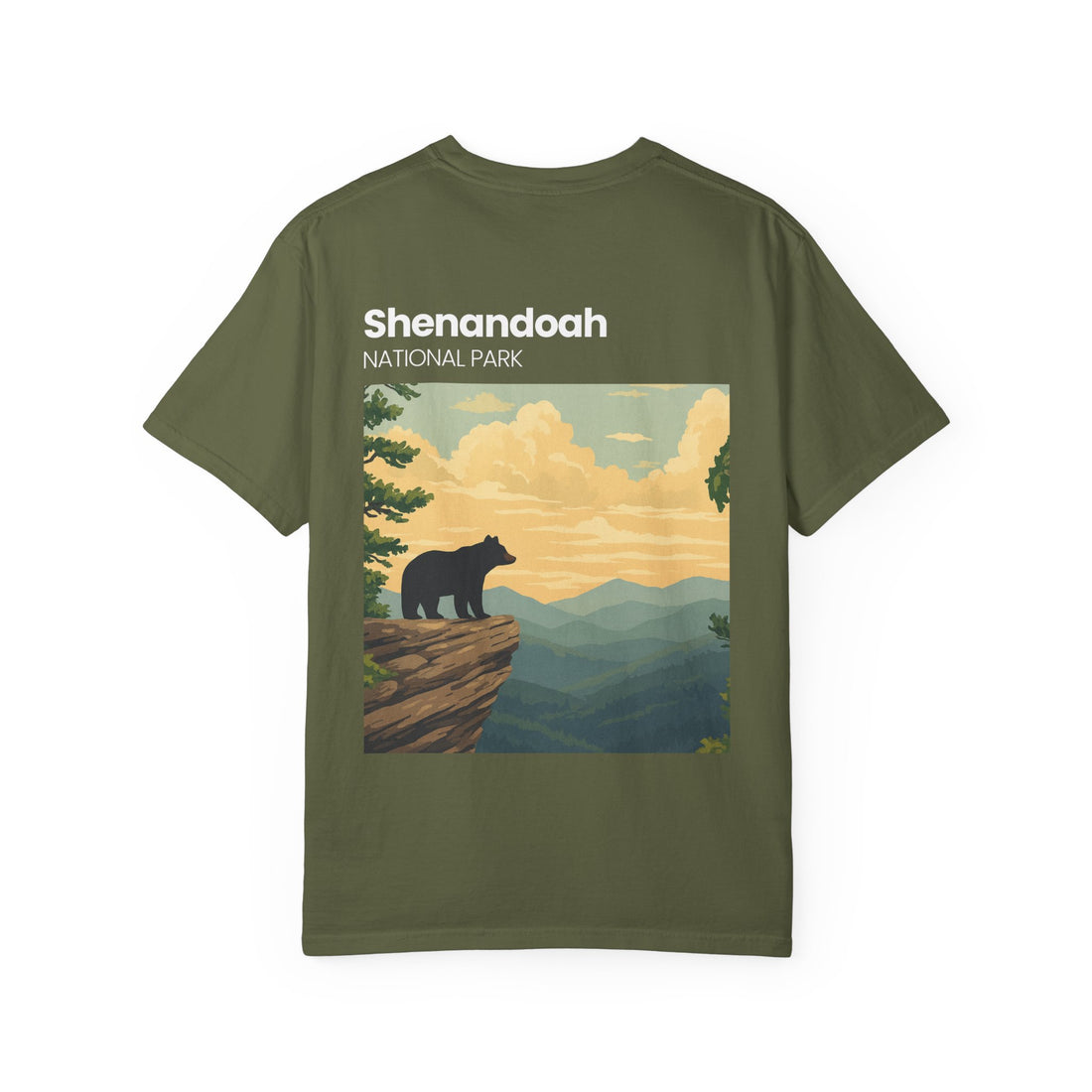 Shenandoah National Park Bear Graphic T-Shirt | Scenic Nature Design