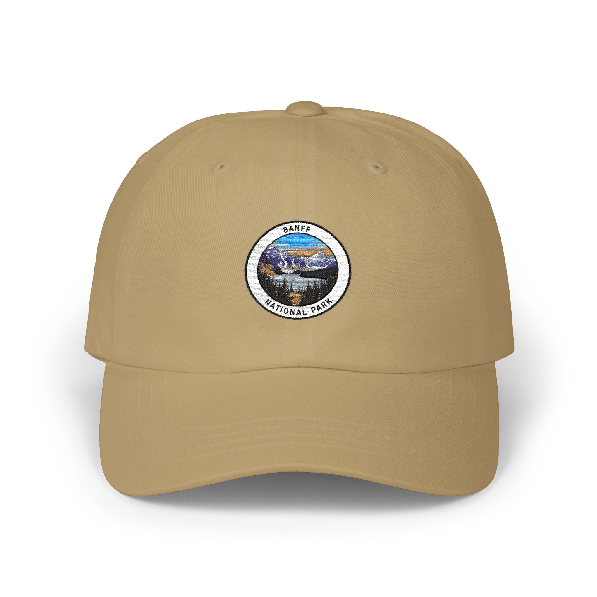 Rocky Mountain National Park embroidered cap | Mountain landscape patch