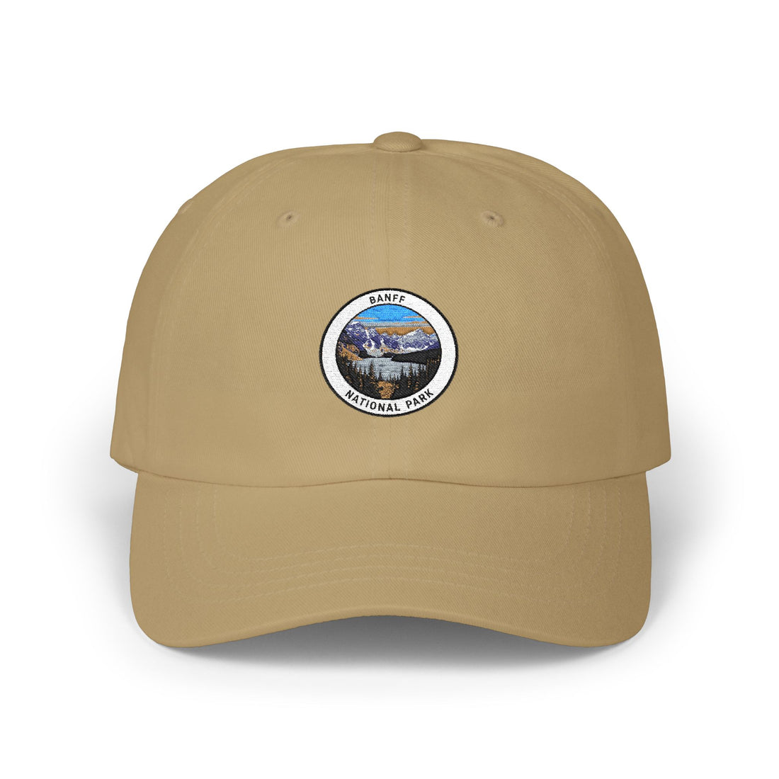 Rocky Mountain National Park embroidered cap | Mountain landscape patch