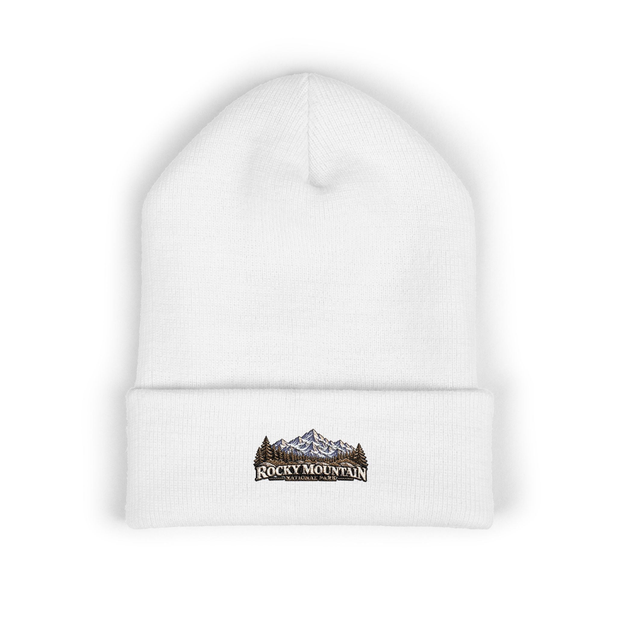 Rocky Mountain National Park Mountain Range Beanie