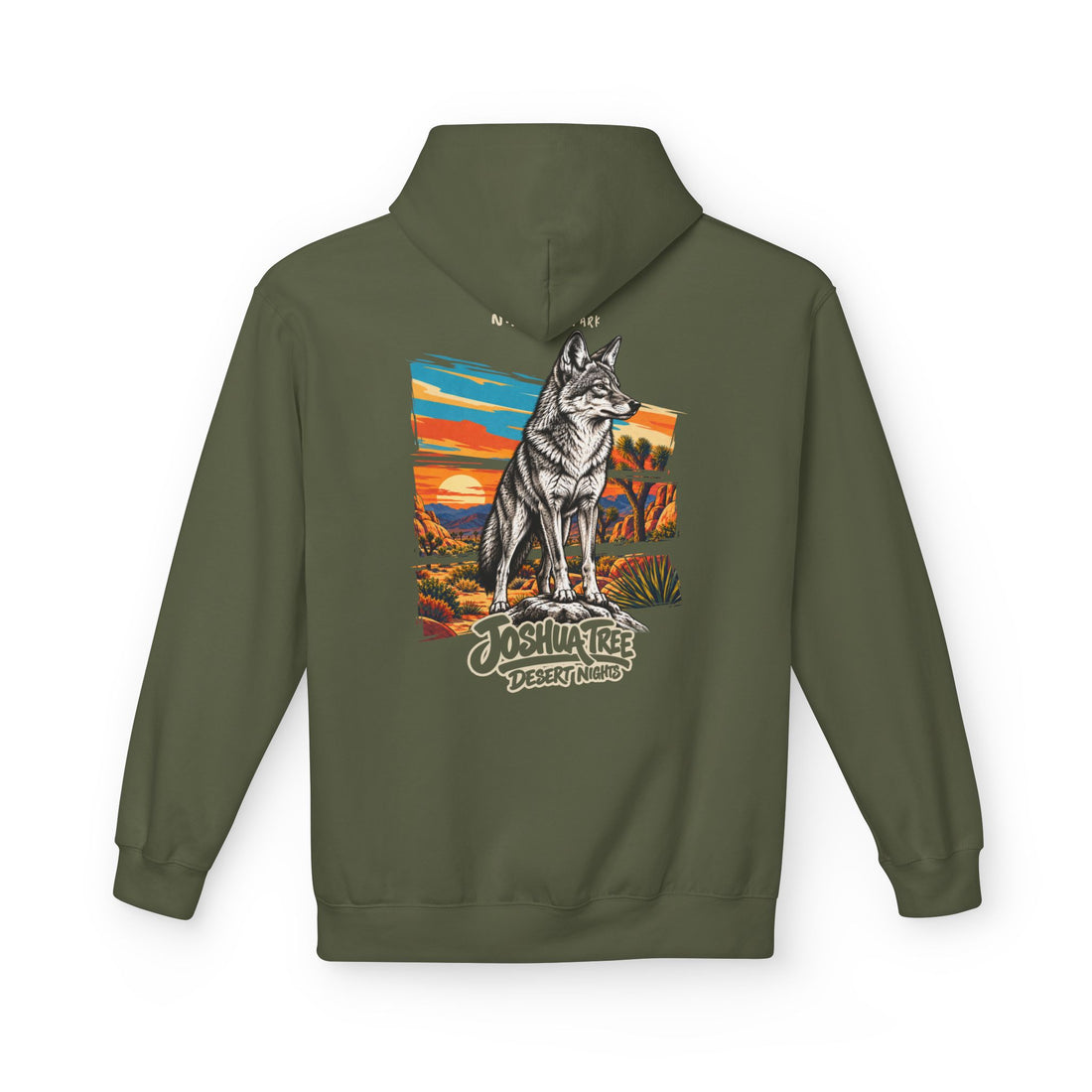Joshua Tree National Park – Coyote Graphic Hoodie