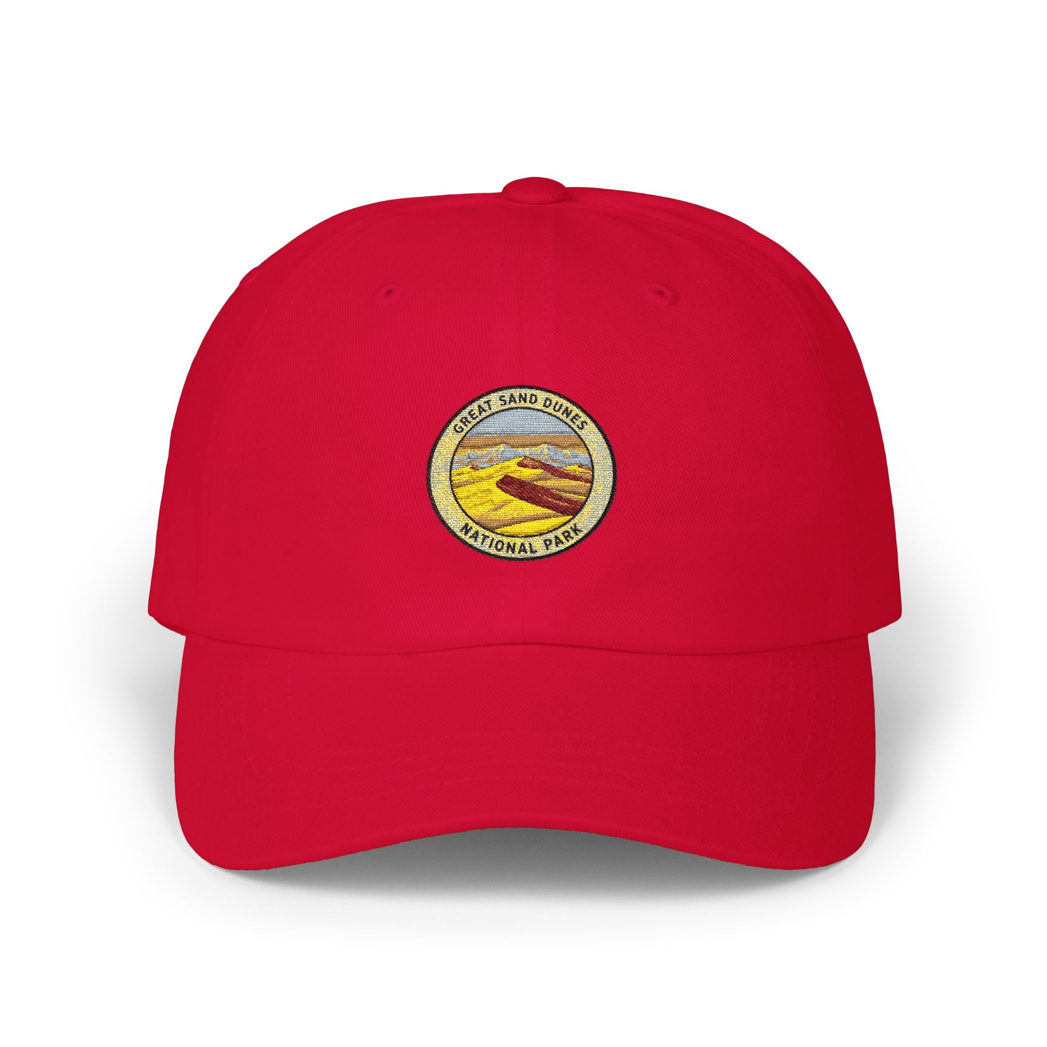 Yellow Mesa Landscape Dad Cap | National Park Patch Embroidery