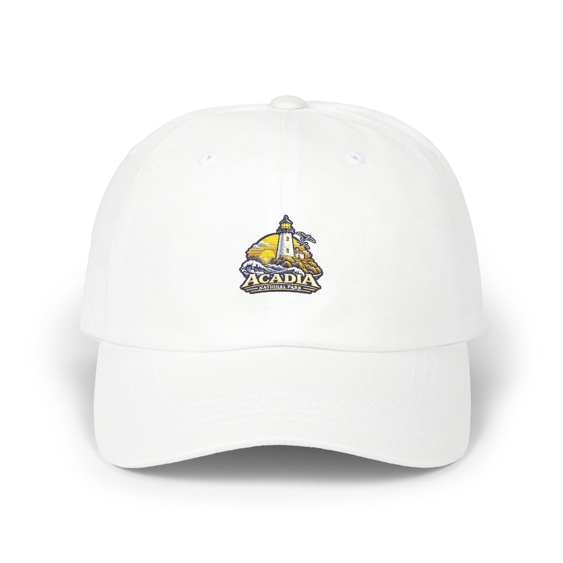 Acadia National Park Lighthouse Dad Cap