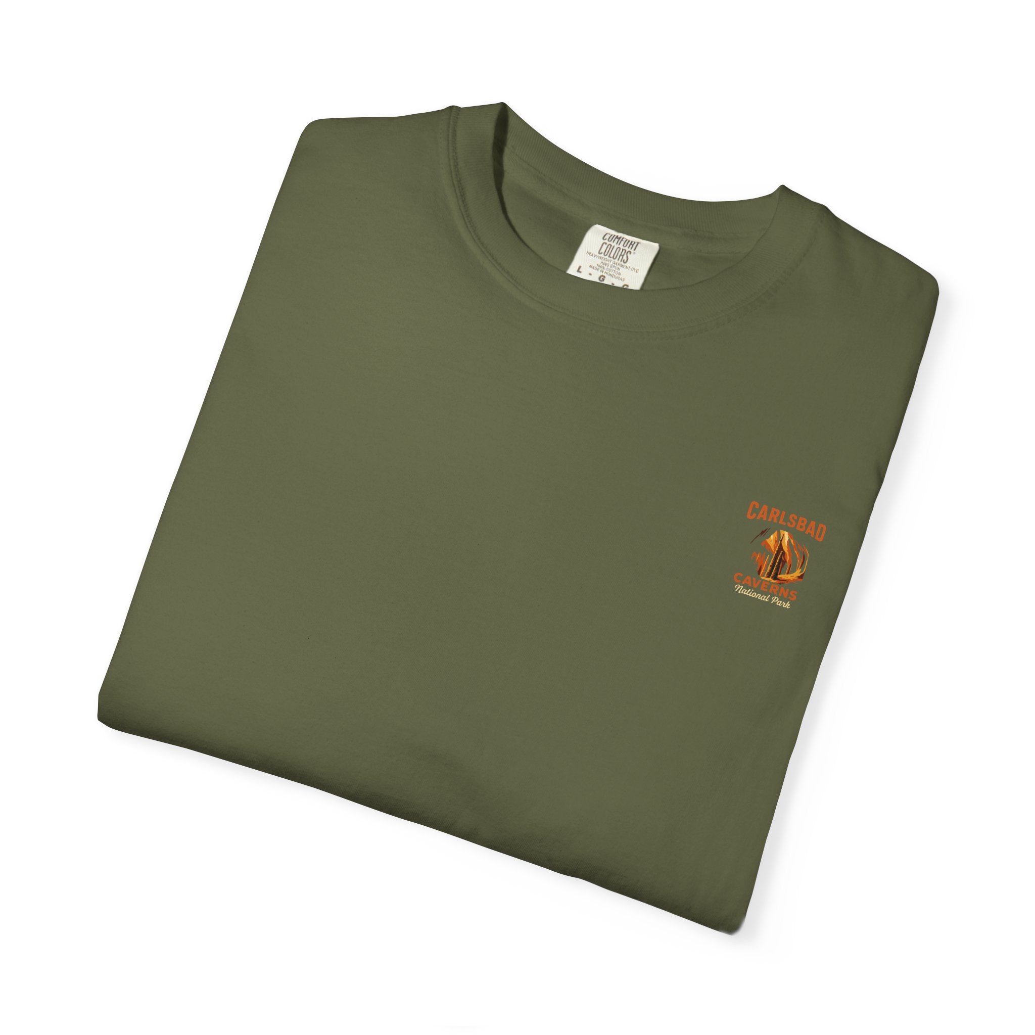 Carlsbad Caverns National Park Cave Art T-Shirt | Stalactite Stalagmite Print
