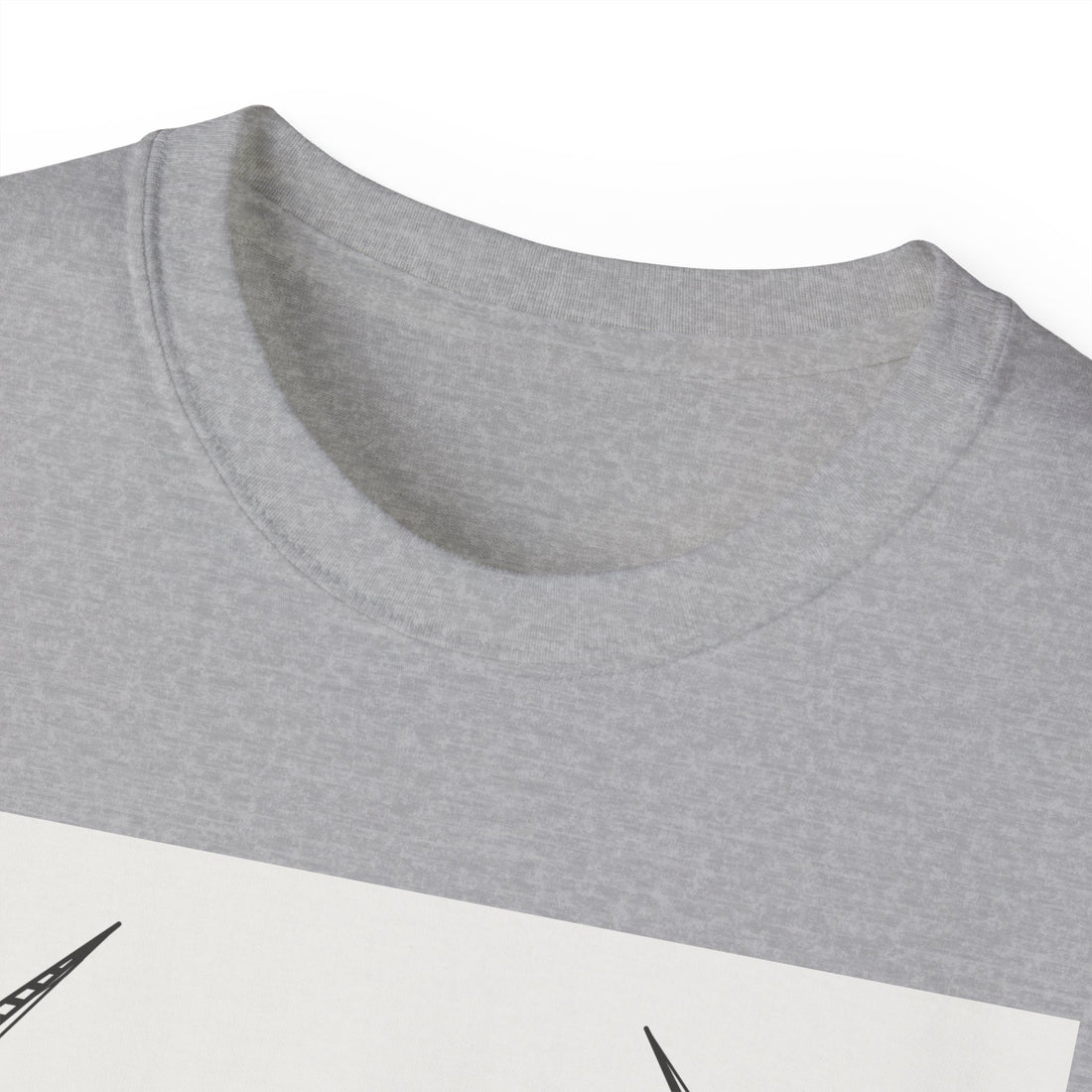 Geometric Deer Graphic Tee - Unisex Ultra Cotton T-Shirt