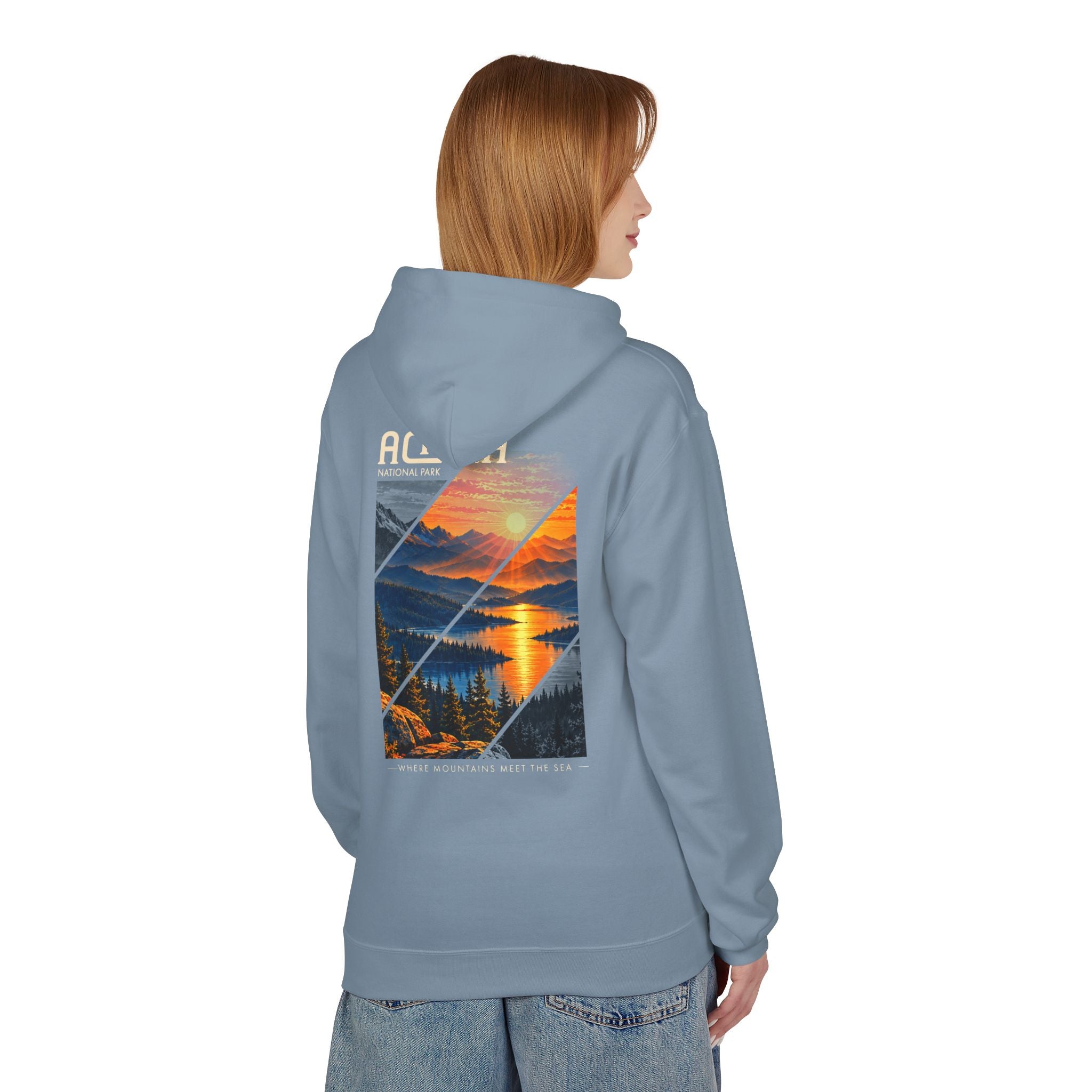 Acadia National Park Sunrise Graphic Hoodie