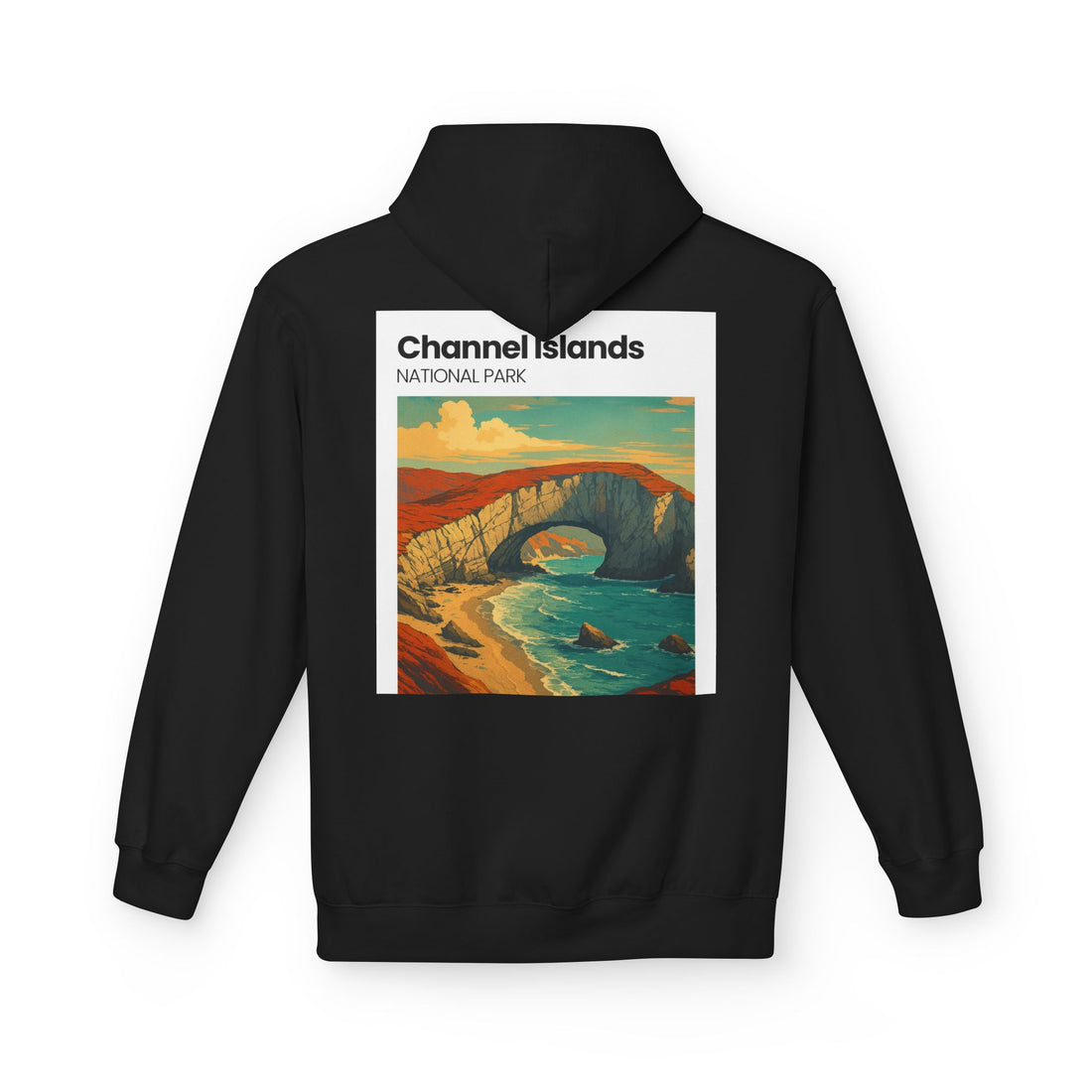 Channel Islands National Park Hoodie | Vintage Coastal Poster