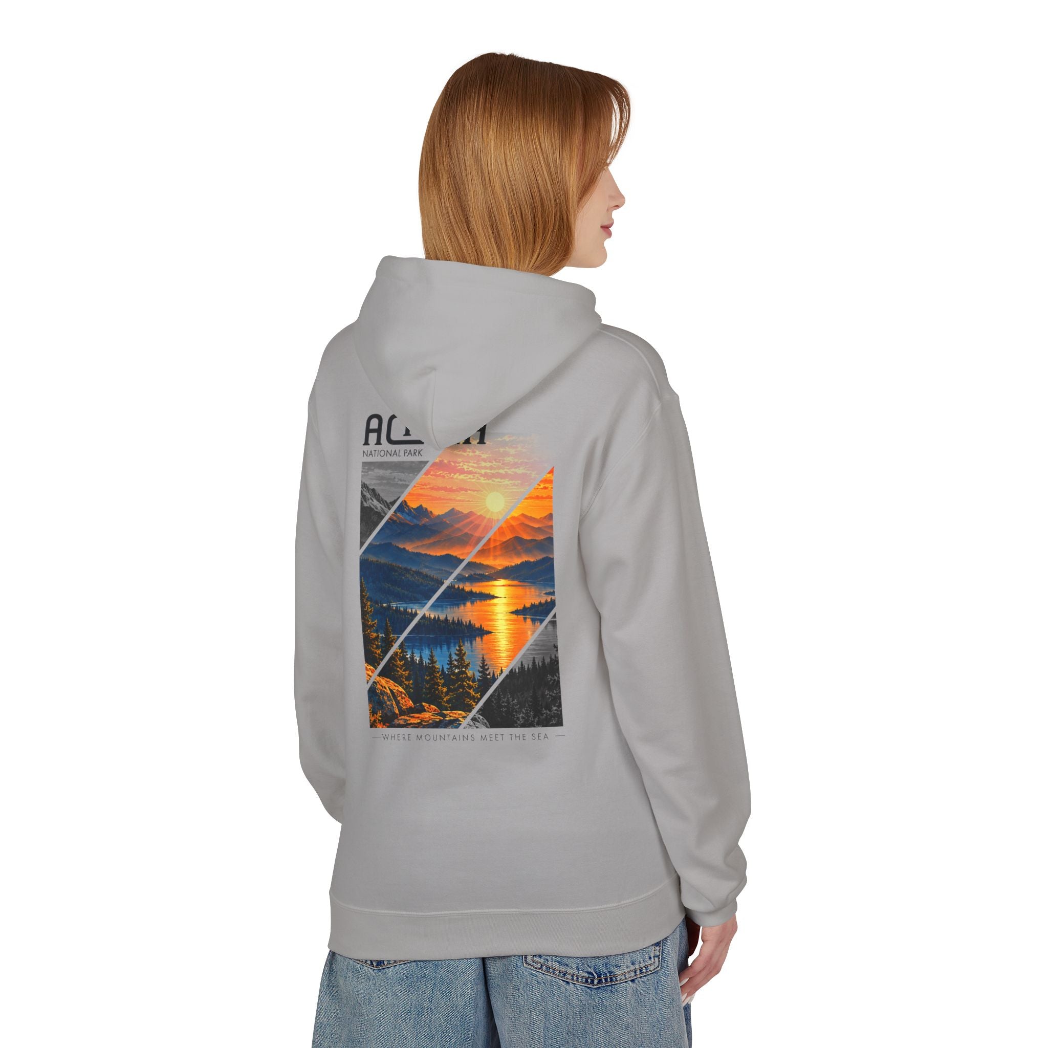 Acadia National Park Sunrise Graphic Hoodie