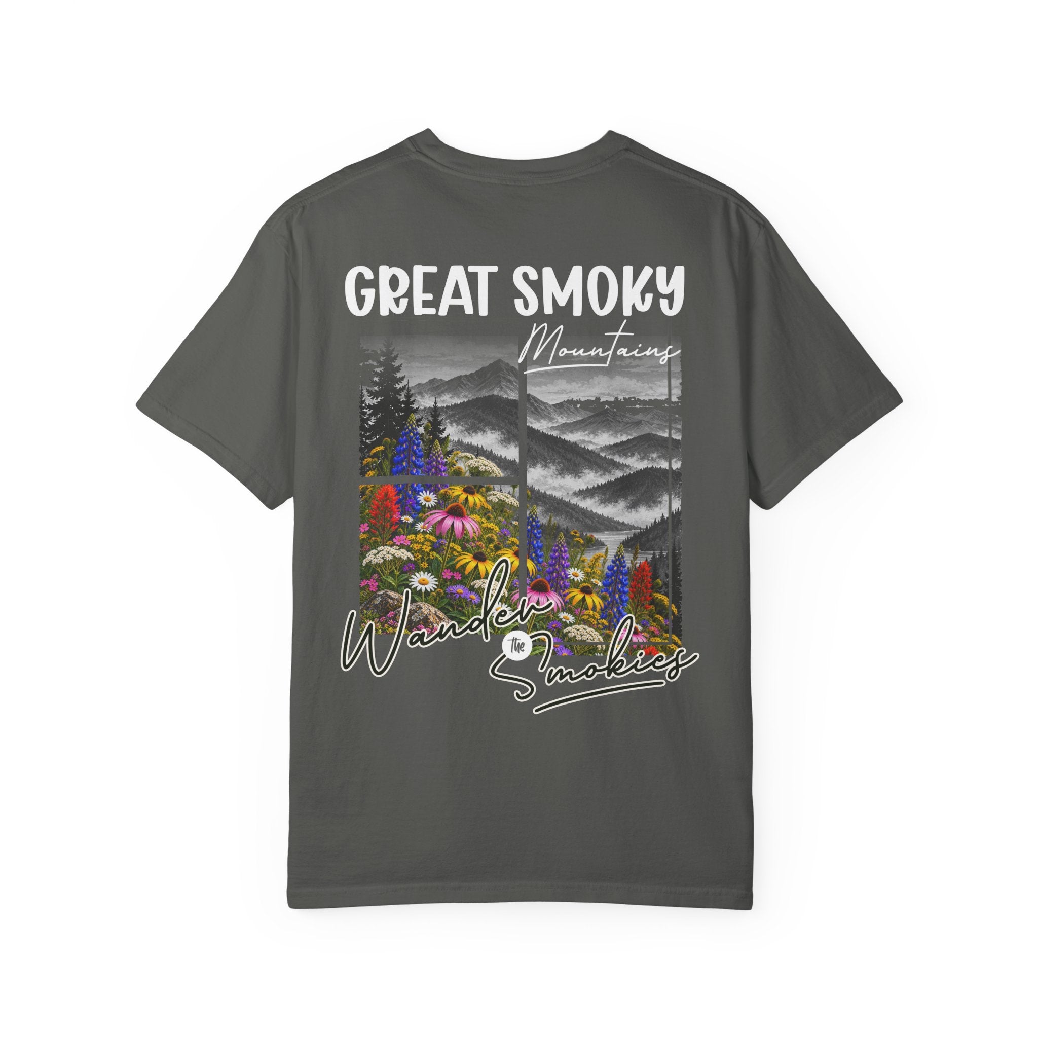 Great Smoky Mountains Wildflowers Graphic T-Shirt