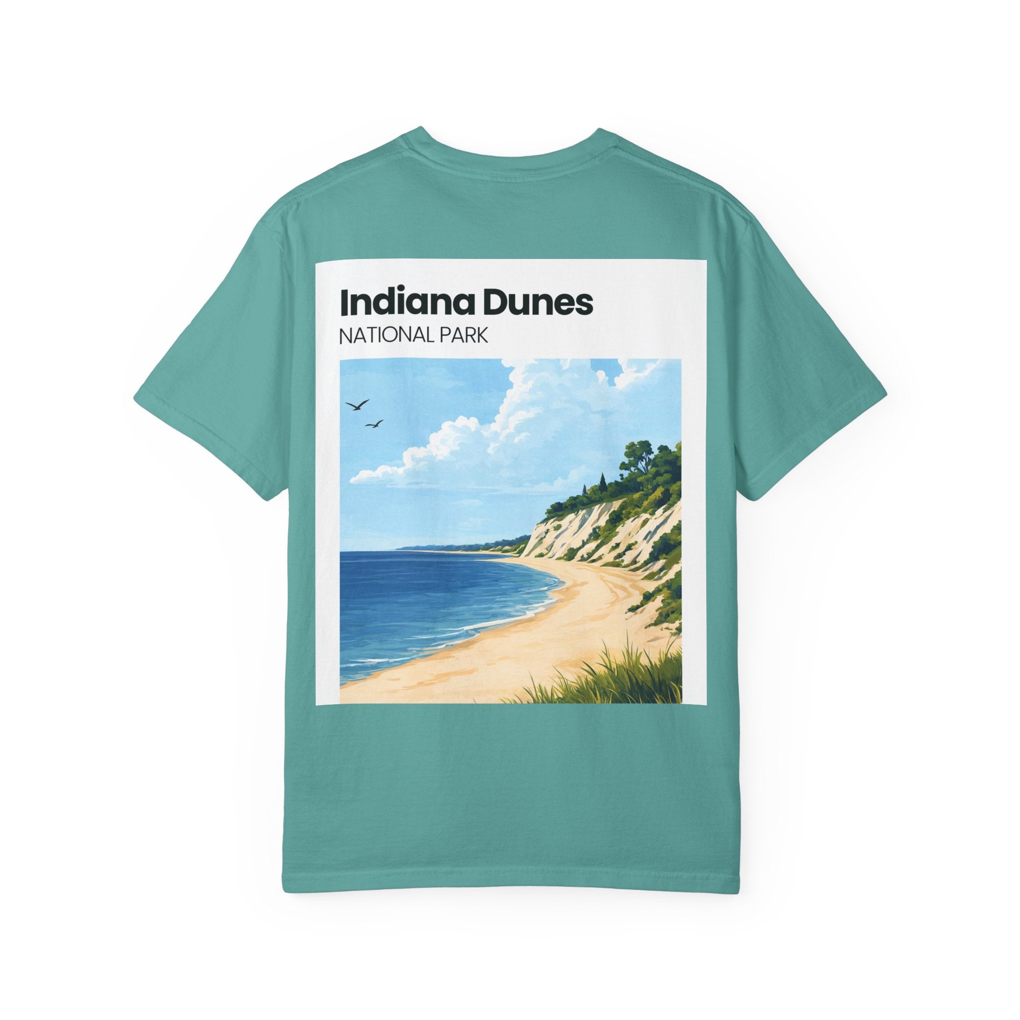 Indiana Dunes National Park Beach Scene T-Shirt | Scenic Nature Tee