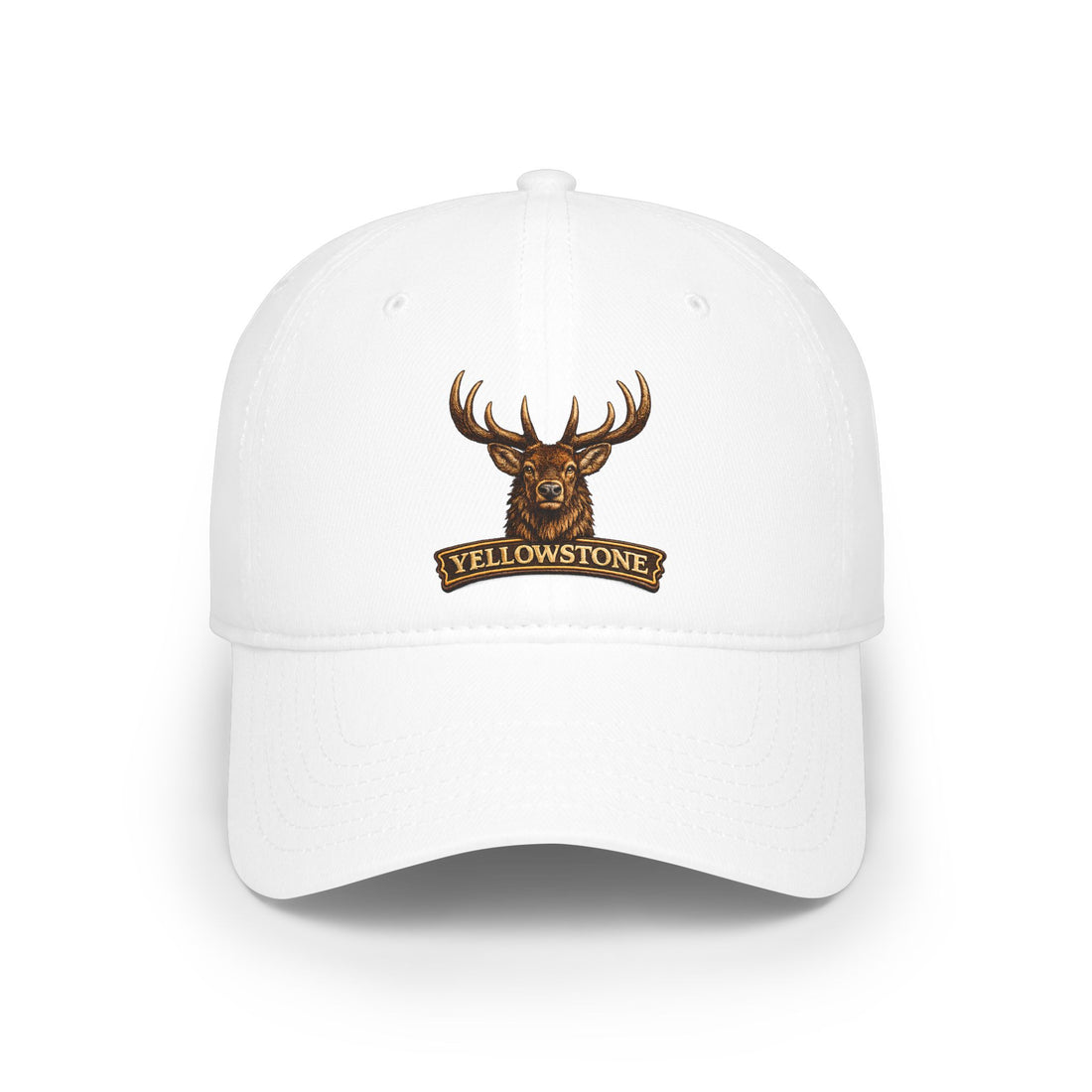 Yellowstone Elk Dad Hat | Premium Embroidered National Park Cap