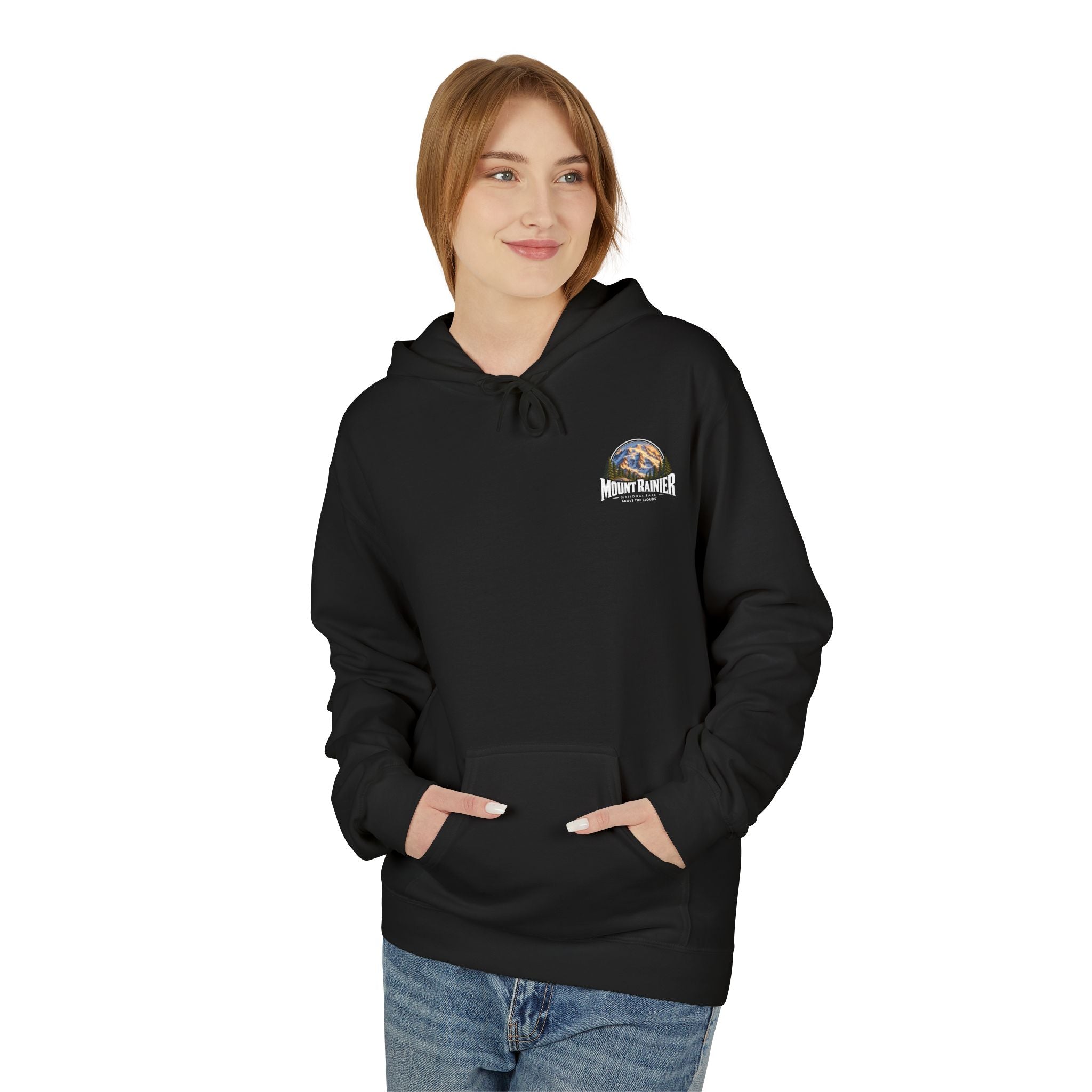 Mount Rainier National Park – Rainier Peak Graphic Hoodie