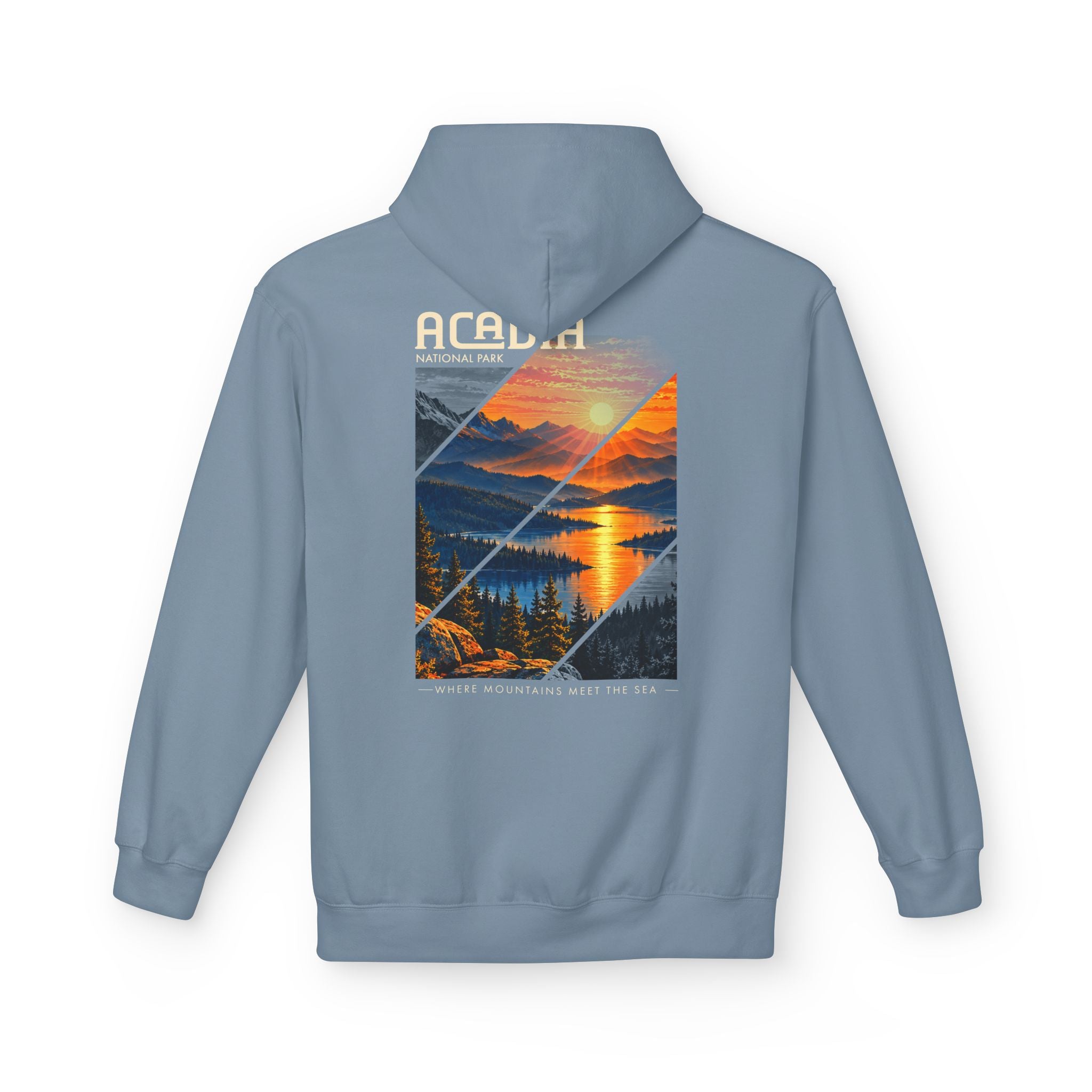 Acadia National Park Sunrise Graphic Hoodie