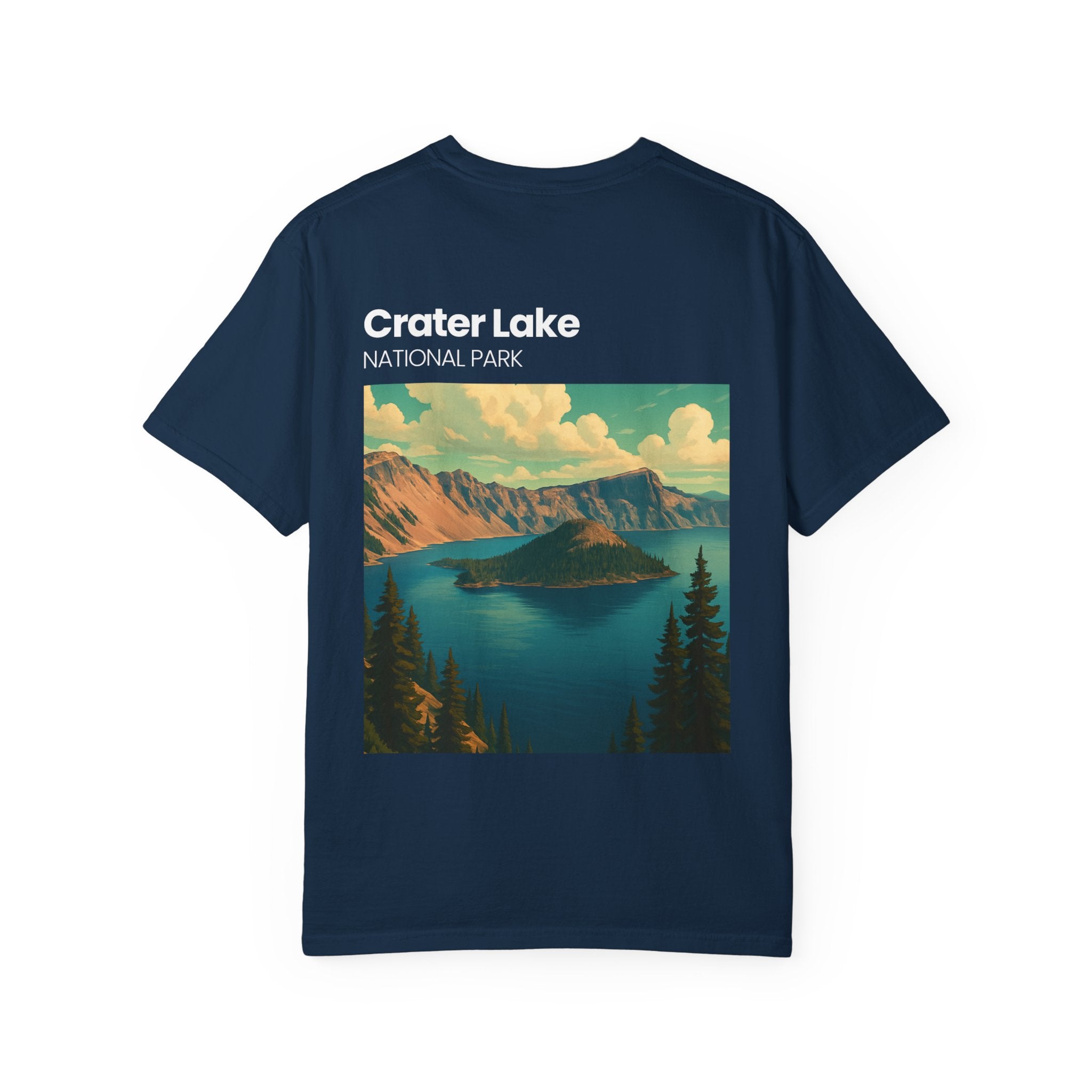 Crater Lake National Park Poster Tee | T-shirt