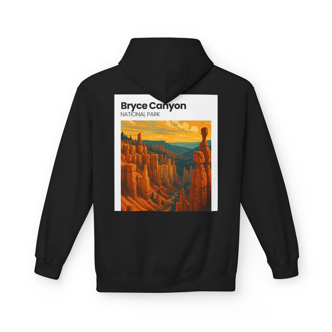 Bryce Canyon National Park Hoodie | Sunset Canyon Landscape
