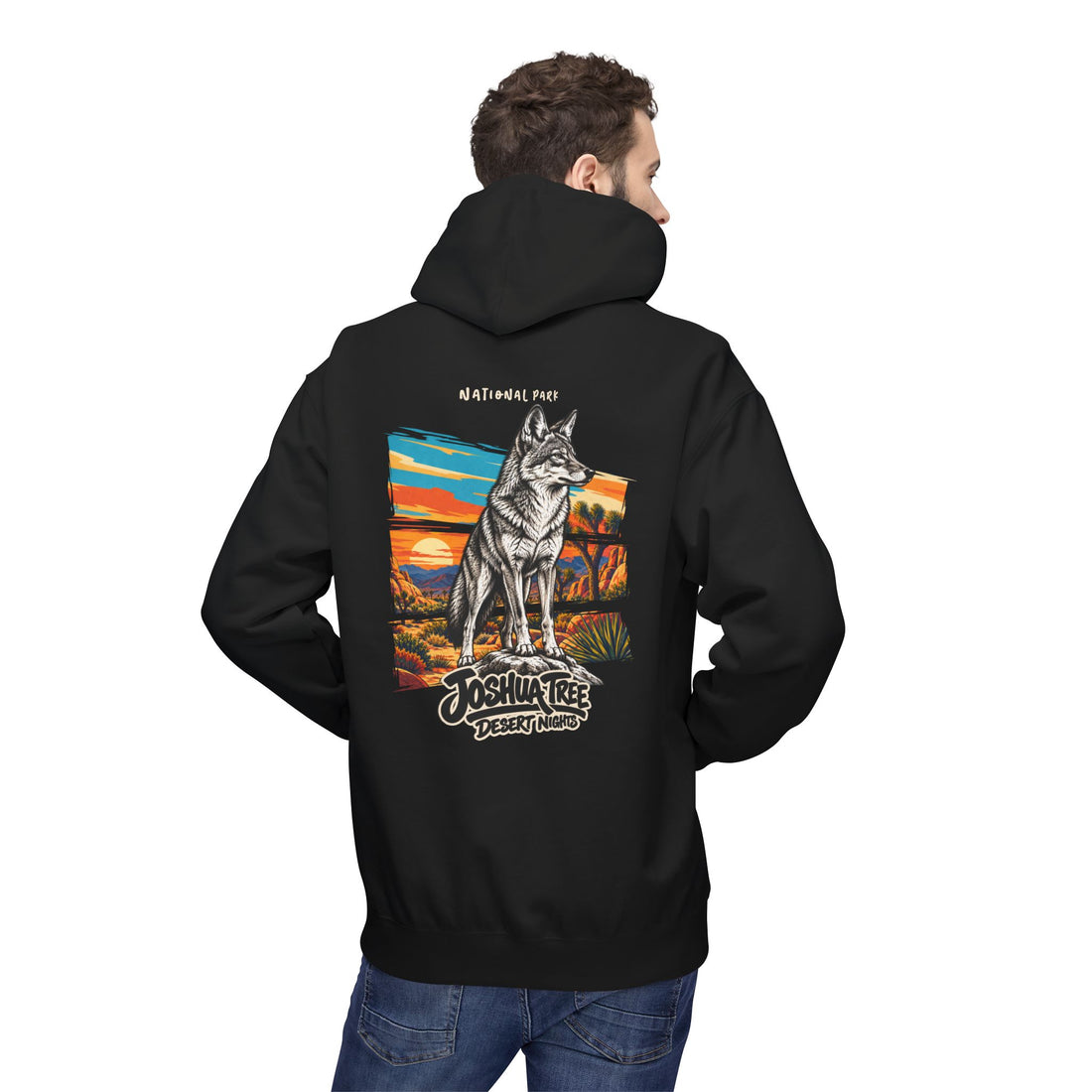 Joshua Tree National Park – Coyote Graphic Hoodie