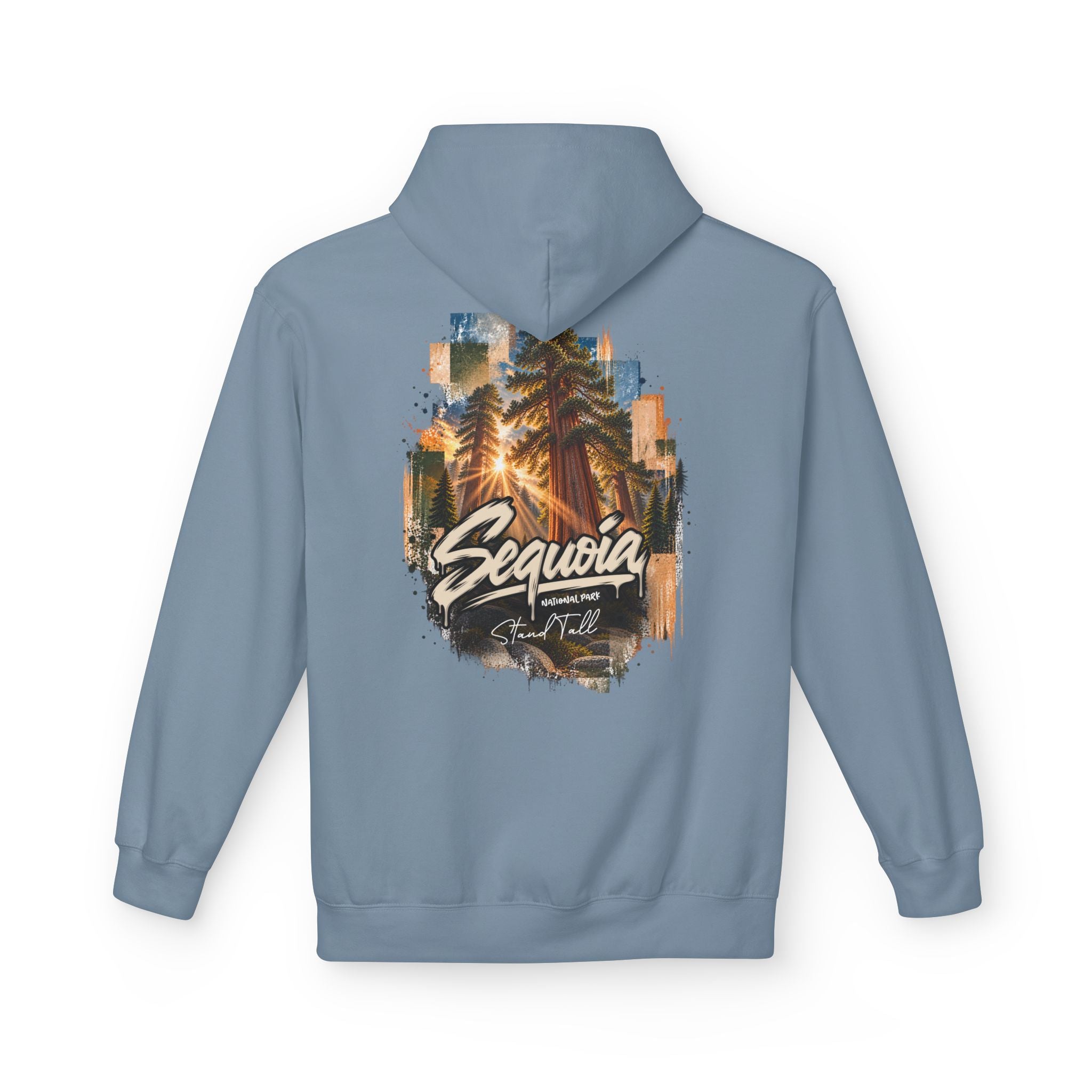 Sequoia National Park – Sun Beams Stand Tall Graphic Hoodie