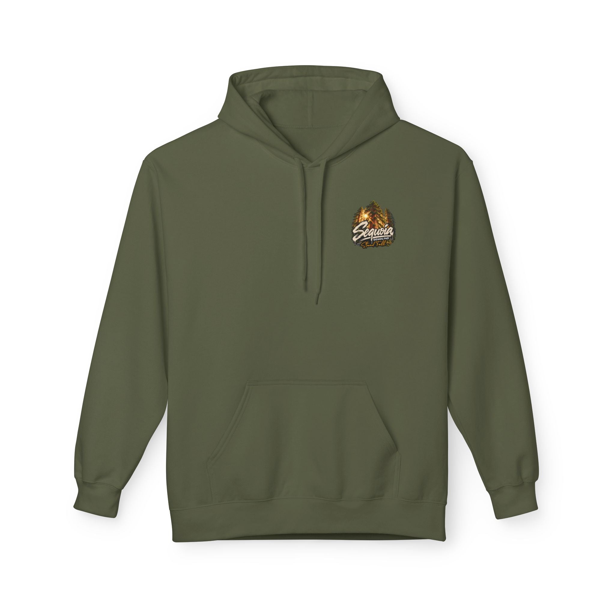 Sequoia National Park – Sun Beams Stand Tall Graphic Hoodie