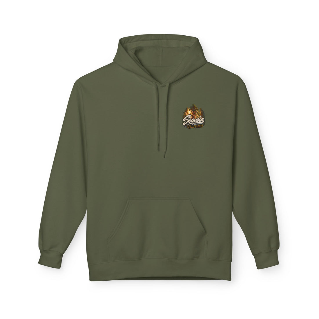 Sequoia National Park – Sun Beams Stand Tall Graphic Hoodie