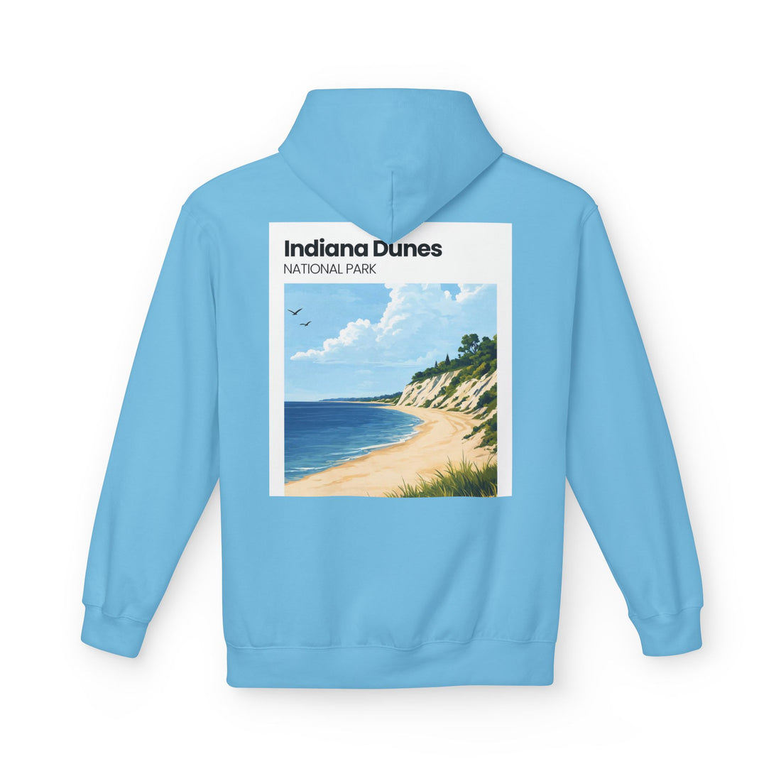 Indiana Dunes National Park Beach Hoodie | Vintage Travel Scenic Sweatshirt